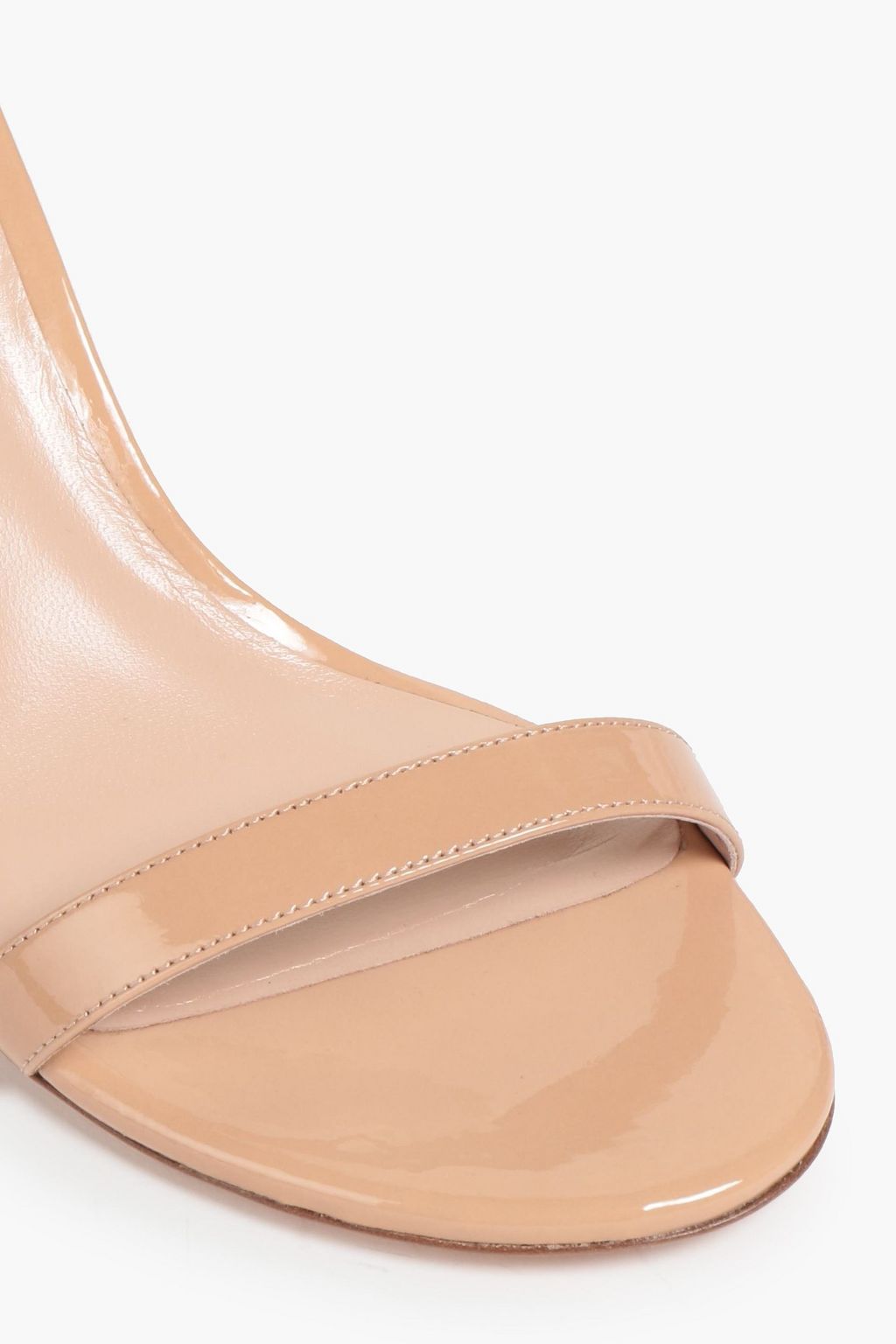 STUART WEITZMAN Patent-leather sandals