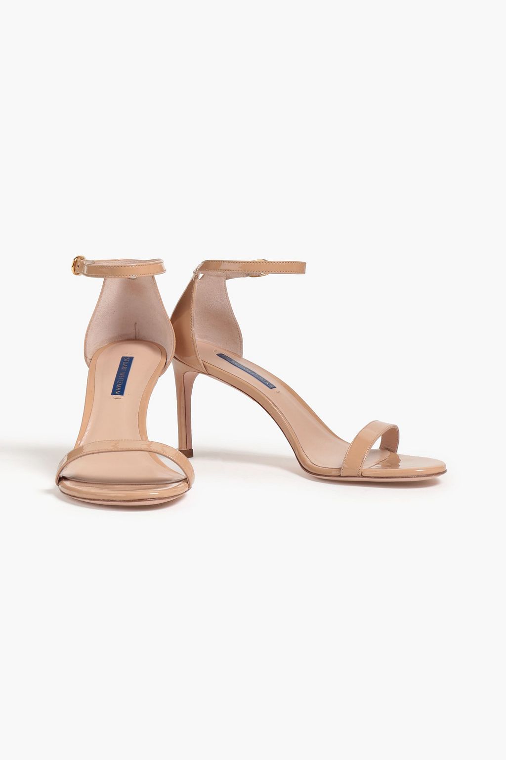 STUART WEITZMAN Patent-leather sandals