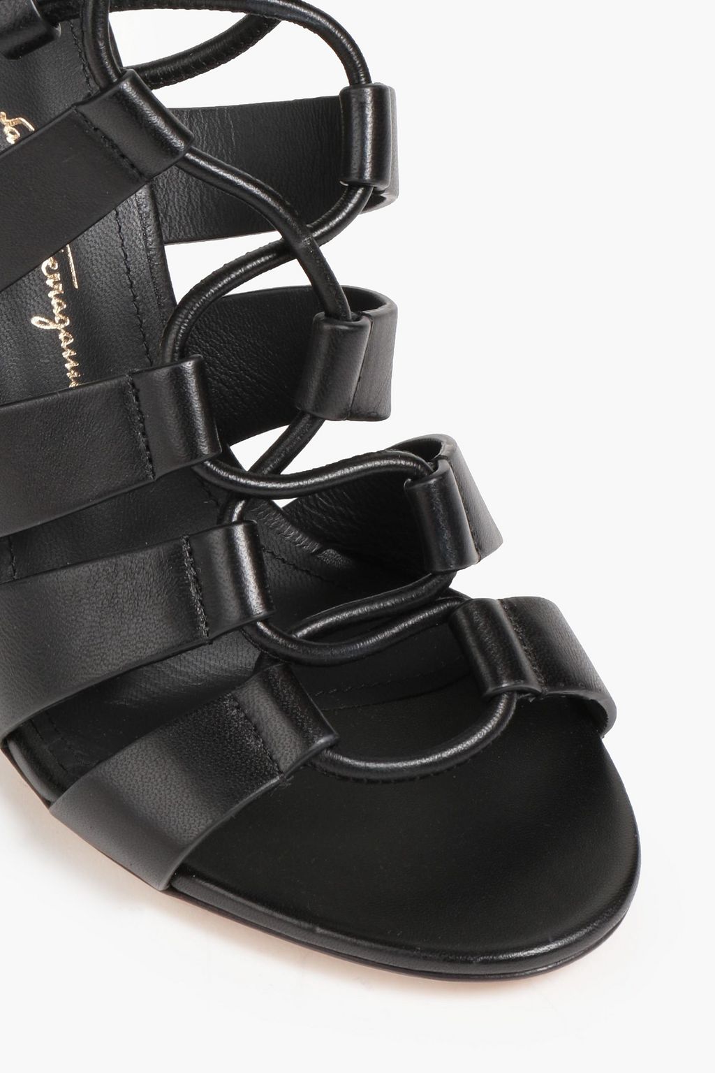 FERRAGAMO Sirmio leather sandals