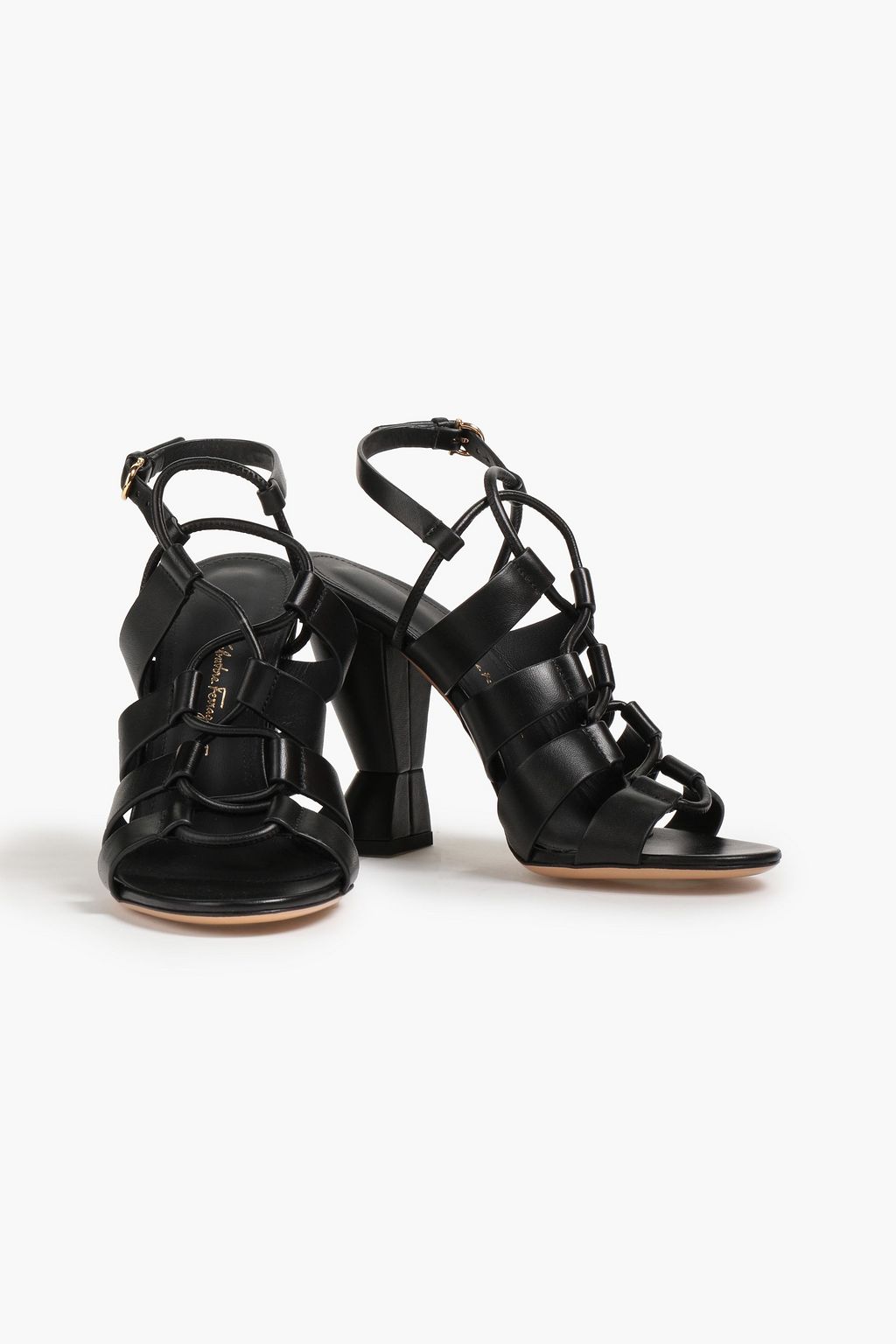 FERRAGAMO Sirmio leather sandals