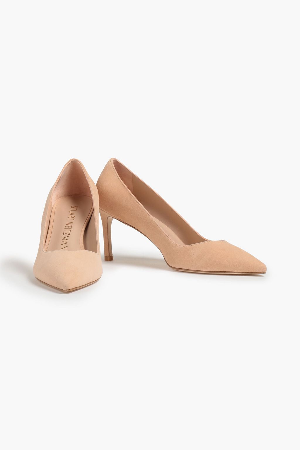 STUART WEITZMAN Anny 70 suede pumps