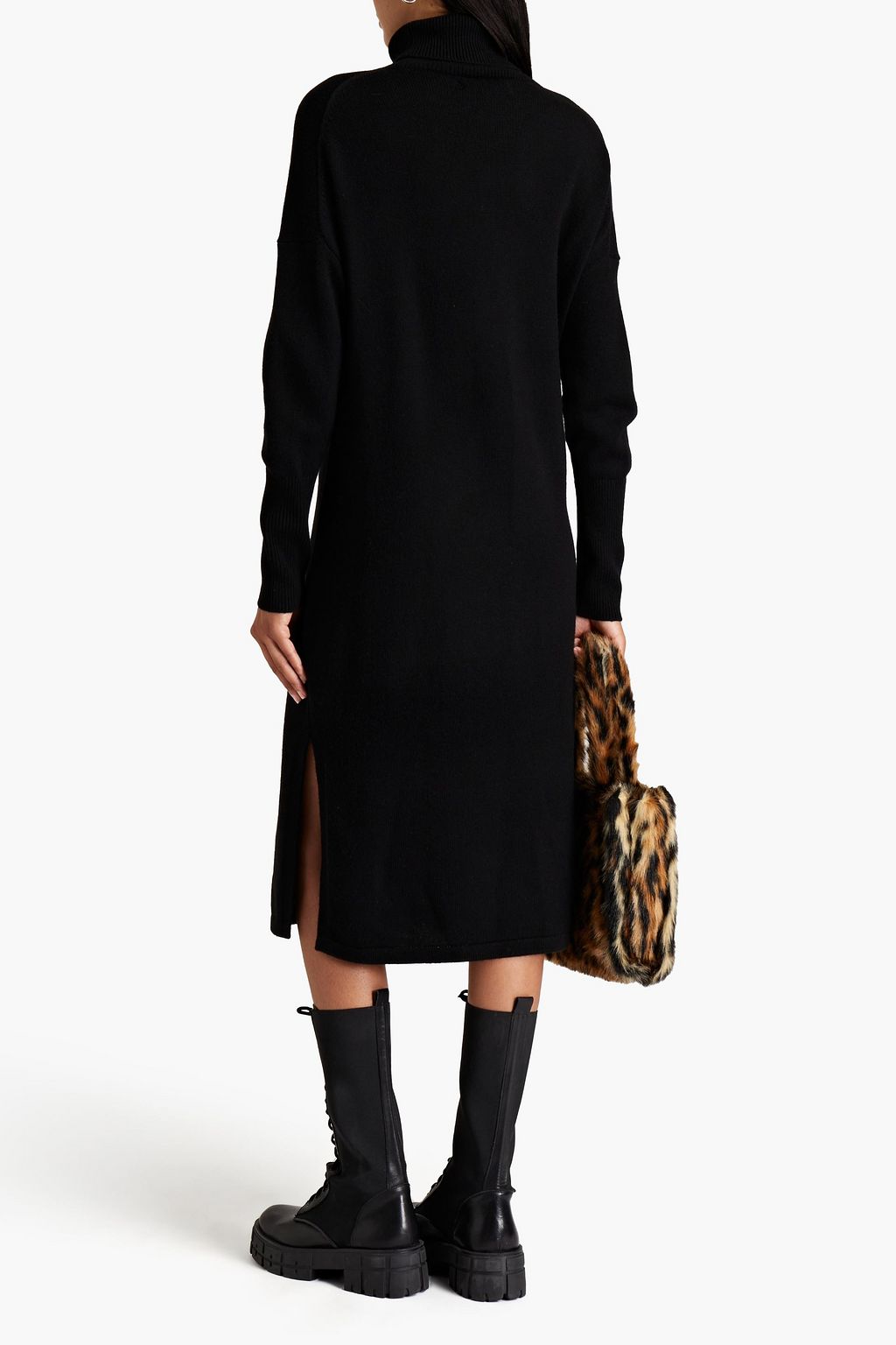 CHINTI & PARKER Wool and cashmere-blend dress
