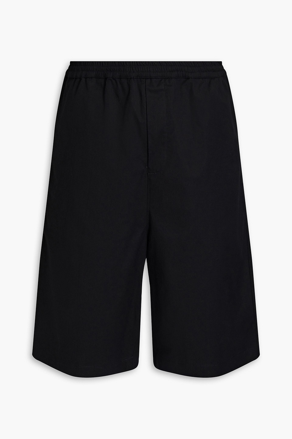 Stretch-cotton twill shorts