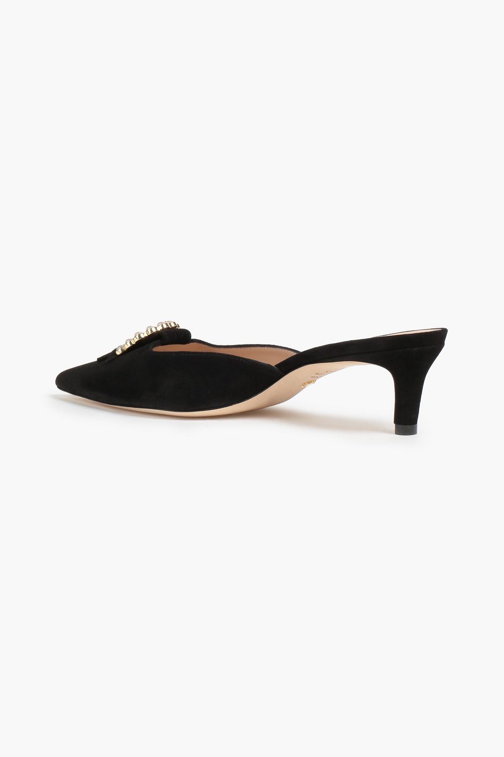stuart weitzman maisie suede mules