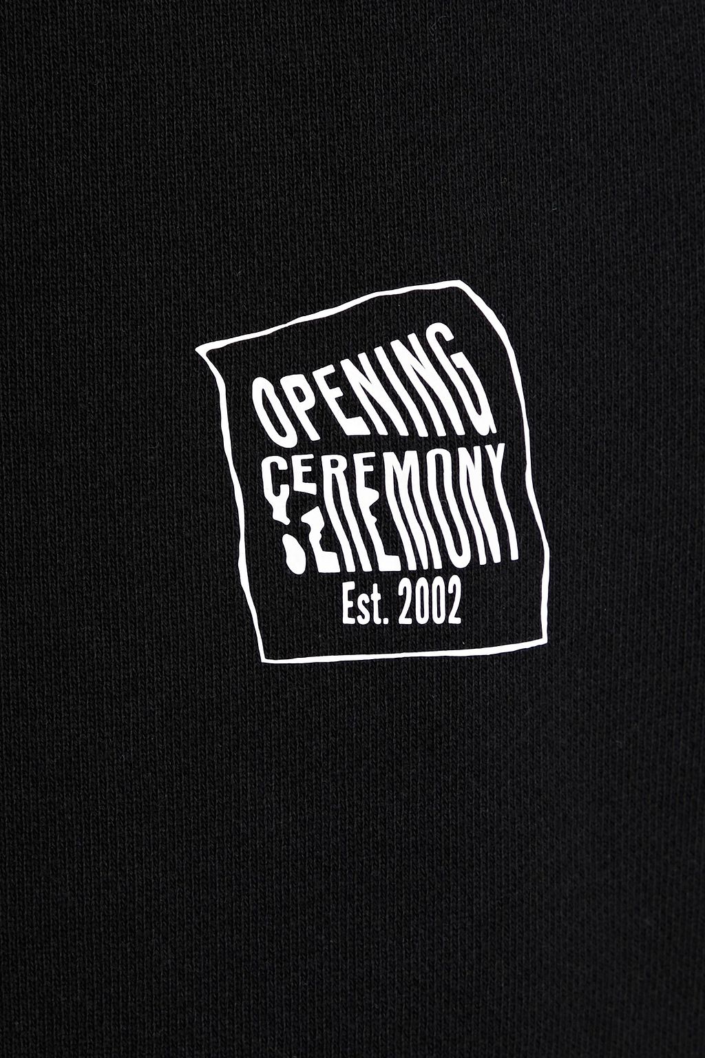 OPENING CEREMONY Logo-print French cotton-terry track pants