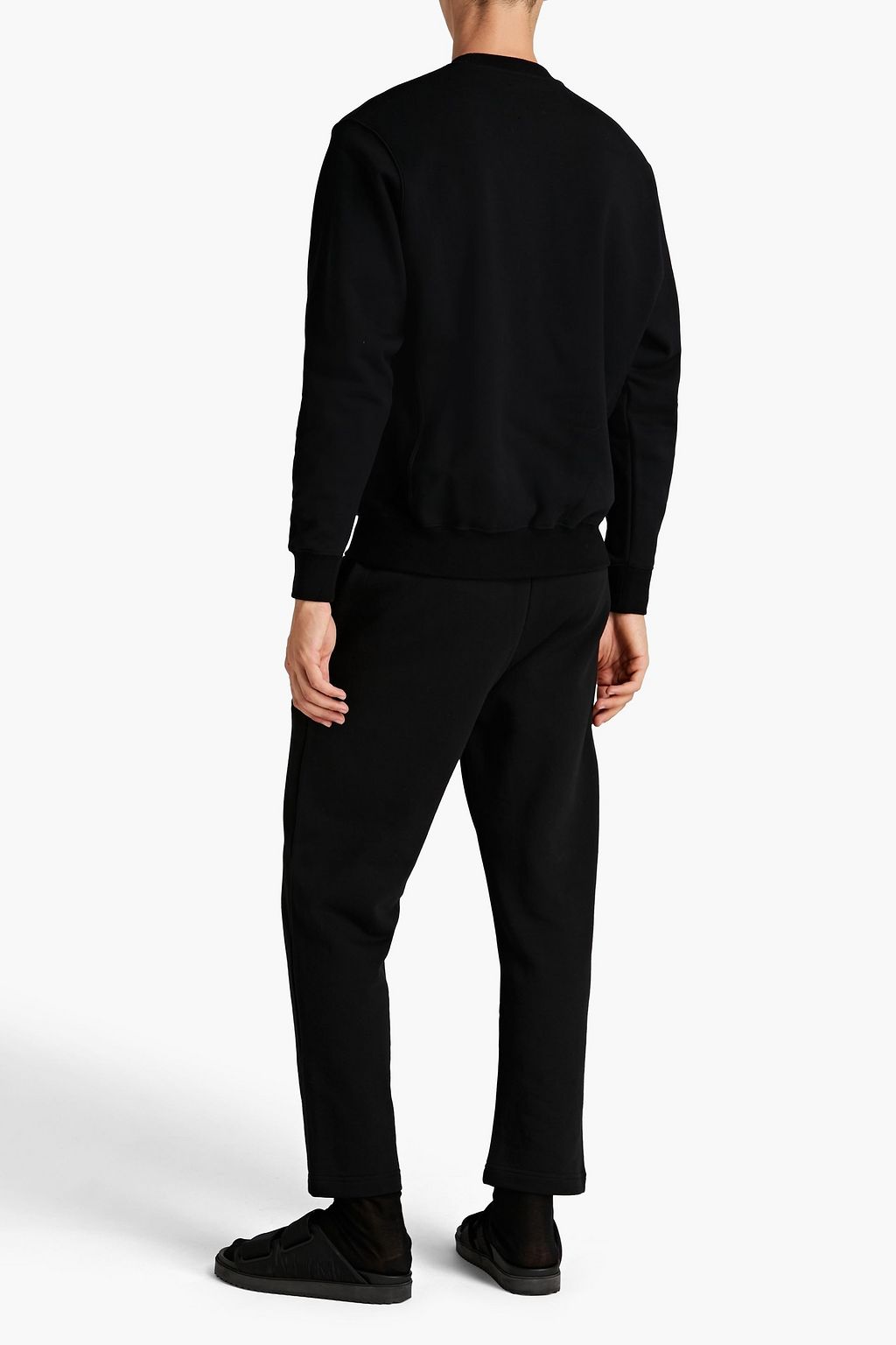 OPENING CEREMONY Logo-print French cotton-terry track pants