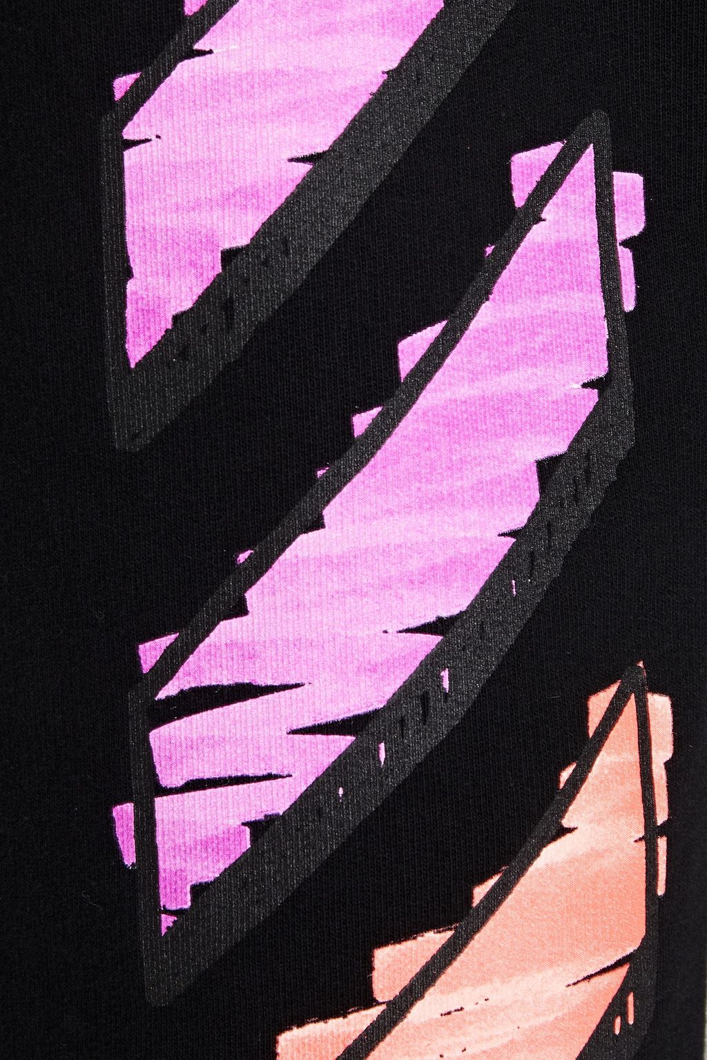 OFF-WHITE™ Printed cotton-fleece sweatpants