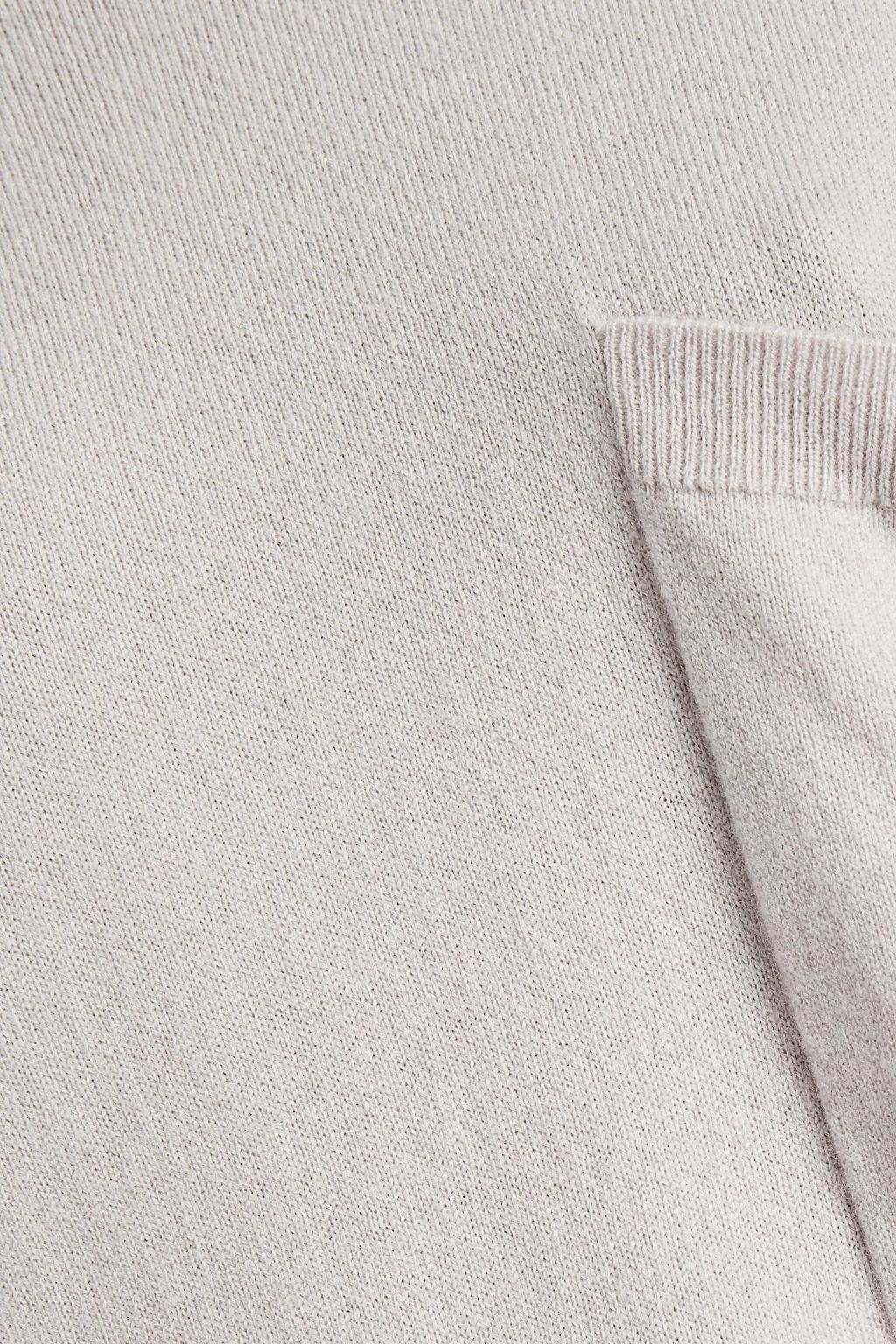 CHINTI & PARKER Two-tone wool and cashmere-blend sweater
