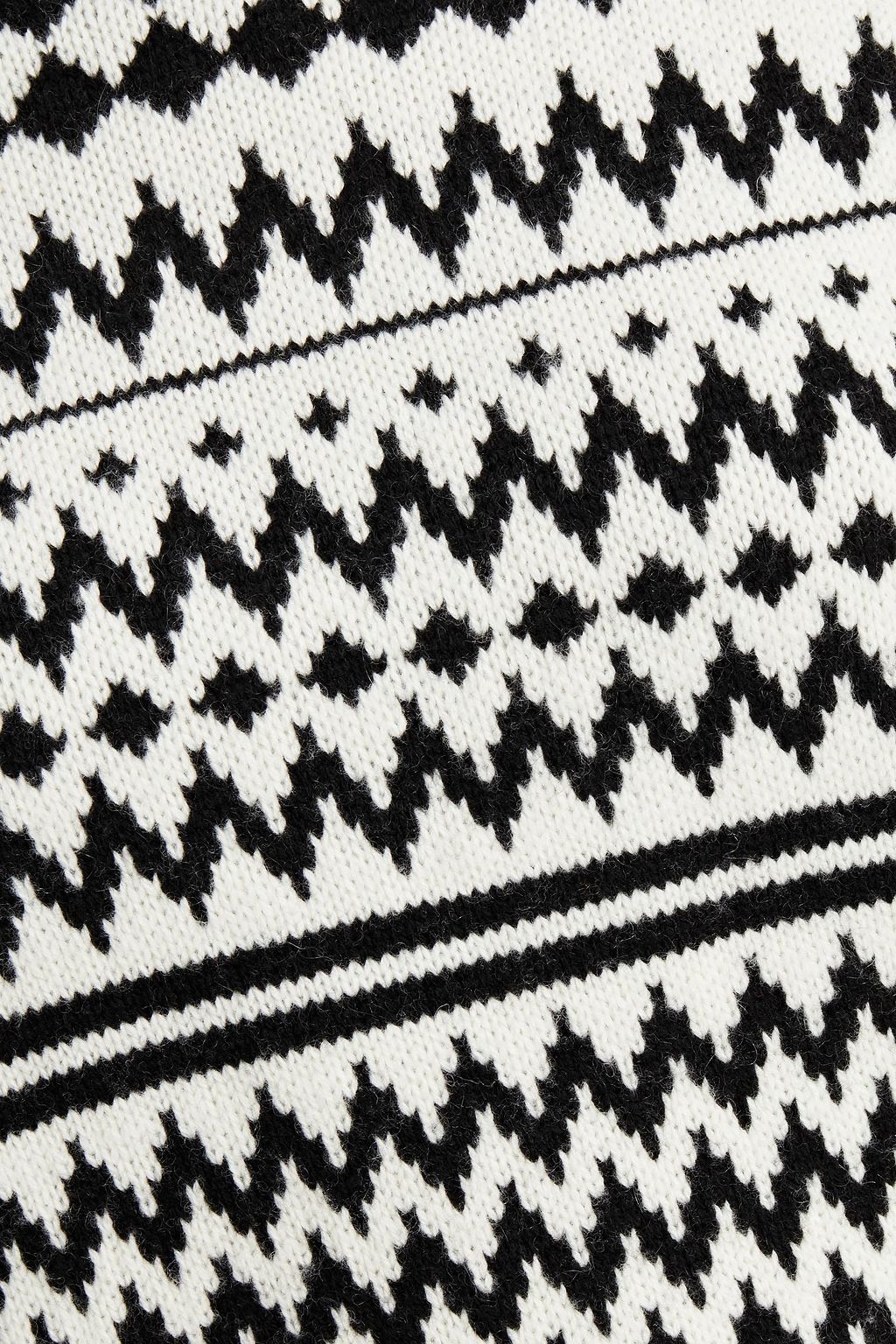 CHINTI & PARKER Wool and cashmere-blend jacquard sweater
