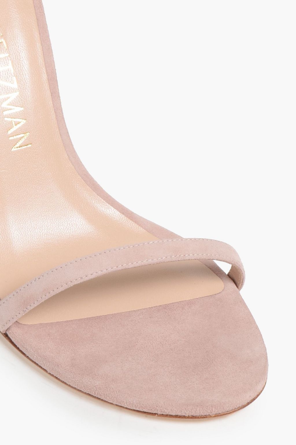 STUART WEITZMAN Sandalen aus Veloursleder