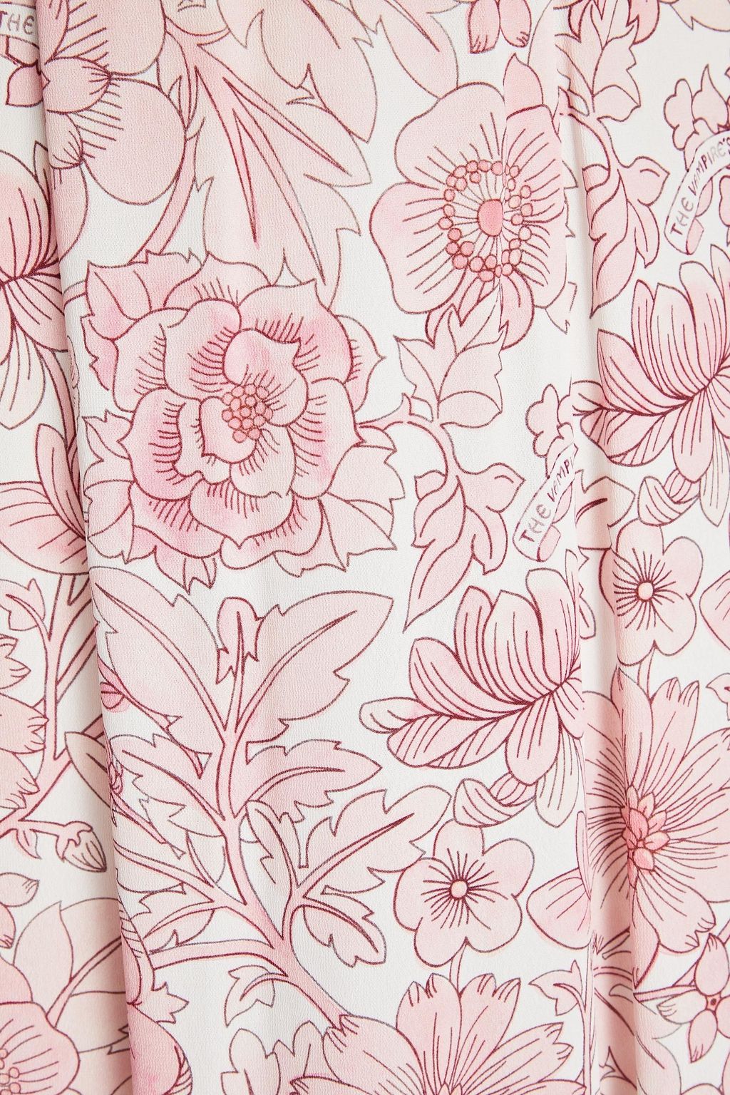 THE VAMPIRE'S WIFE Floral-print crepe maxi dress