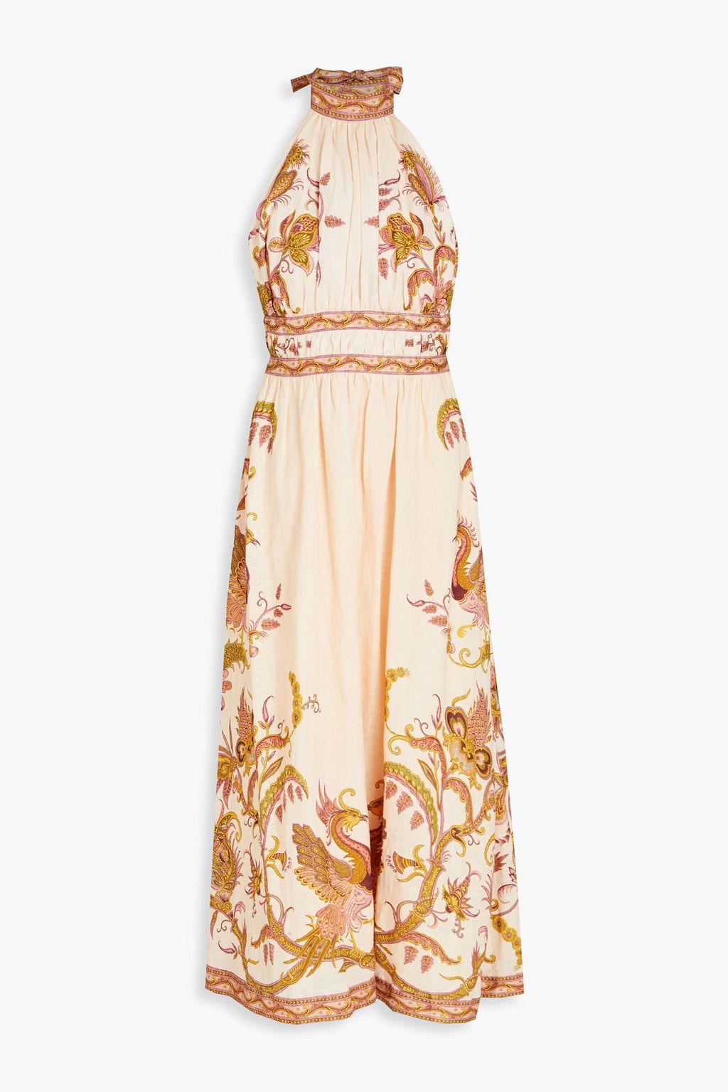 Zimmermann open back best sale dress