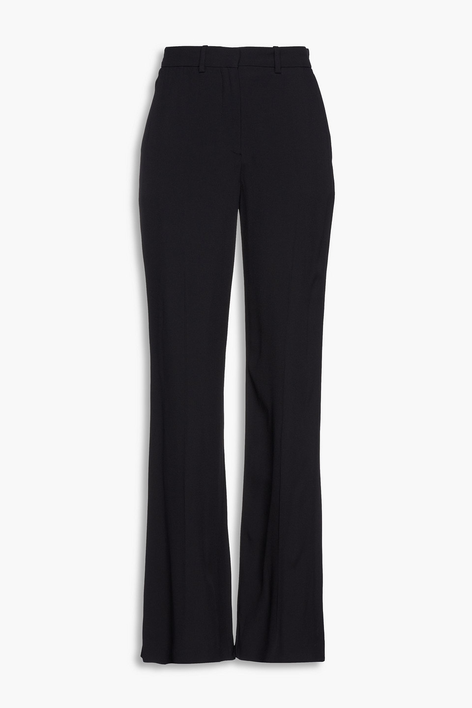 joseph - morrisey crepe bootcut pants - black - fr 38
