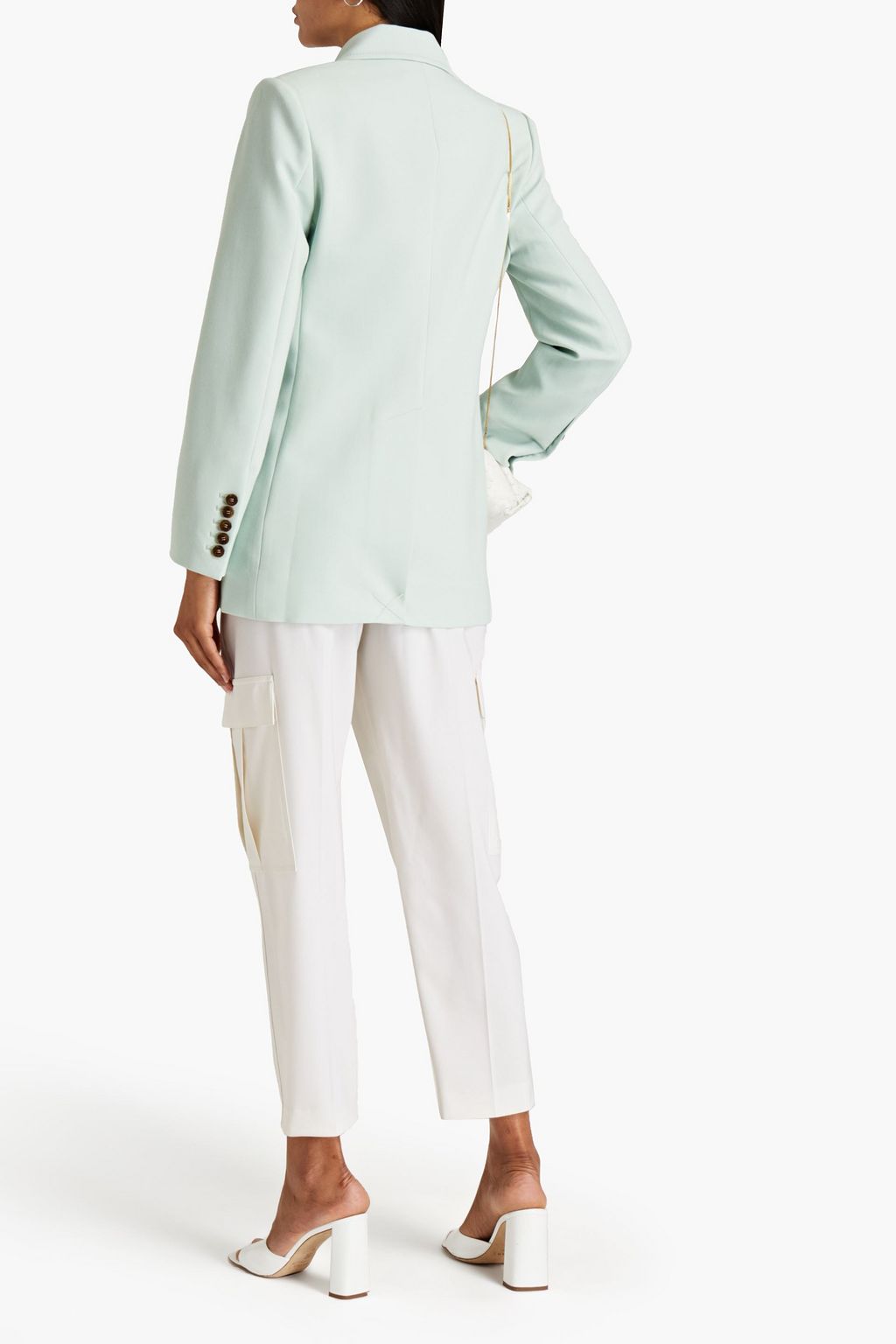ZIMMERMANN Rhythm Blazer aus Crêpe mit Verzierung