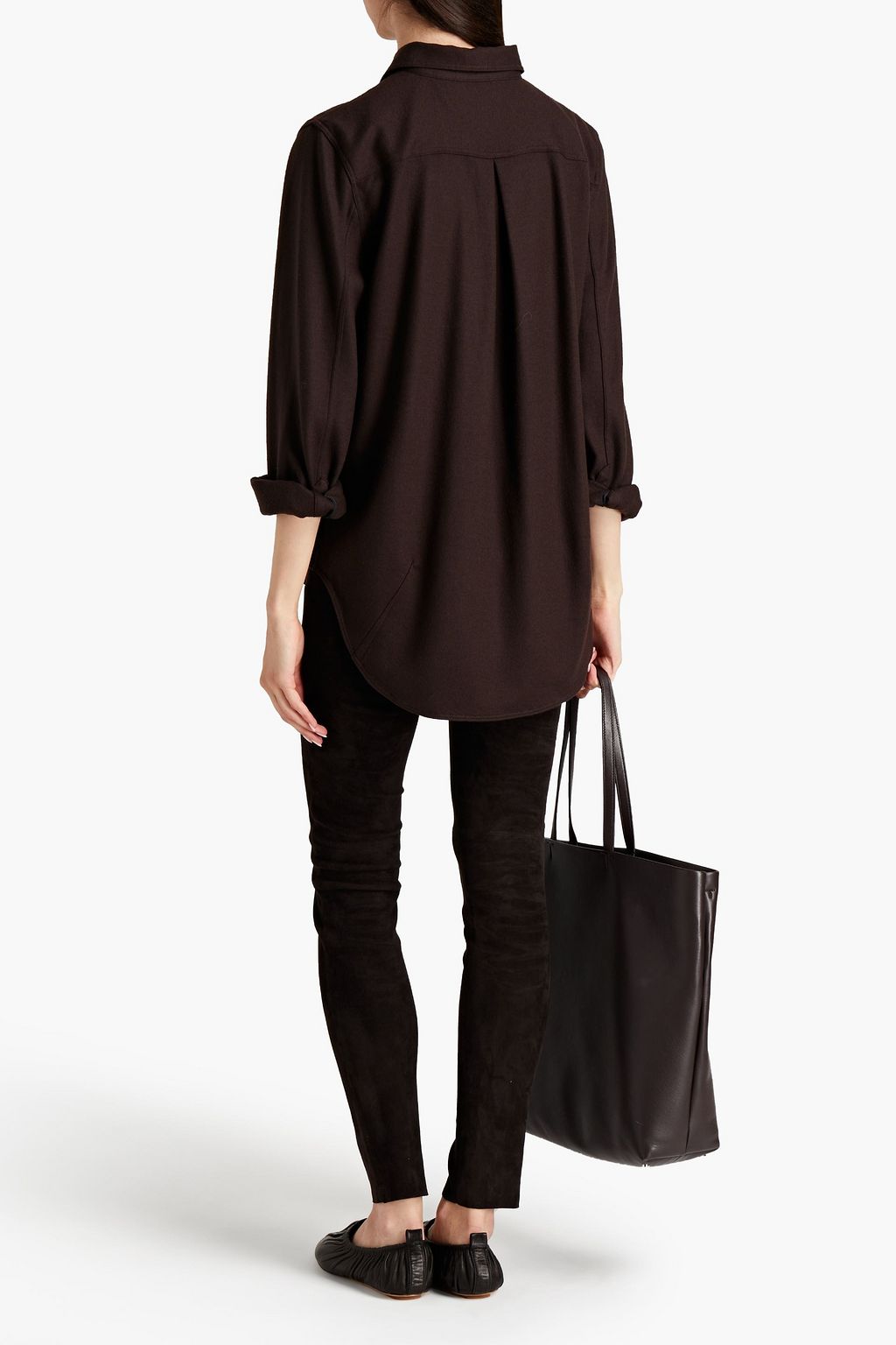 joseph suede leggings