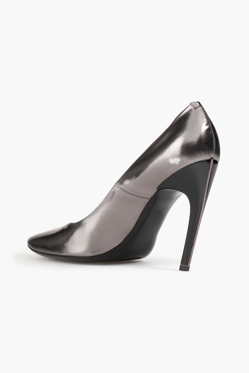 ROGER VIVIER Metallic leather pumps