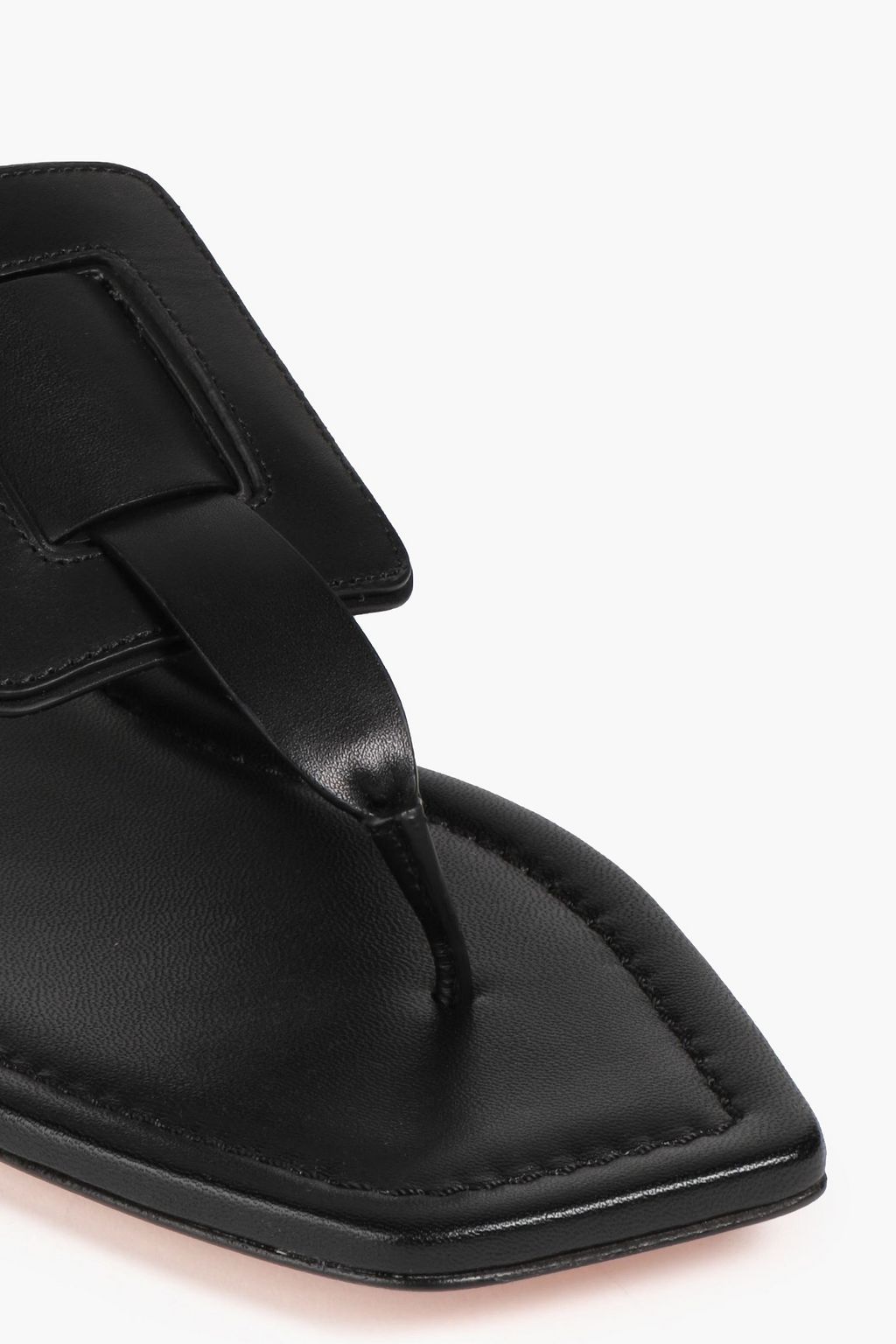 ROGER VIVIER Viv' Sellier leather sandals