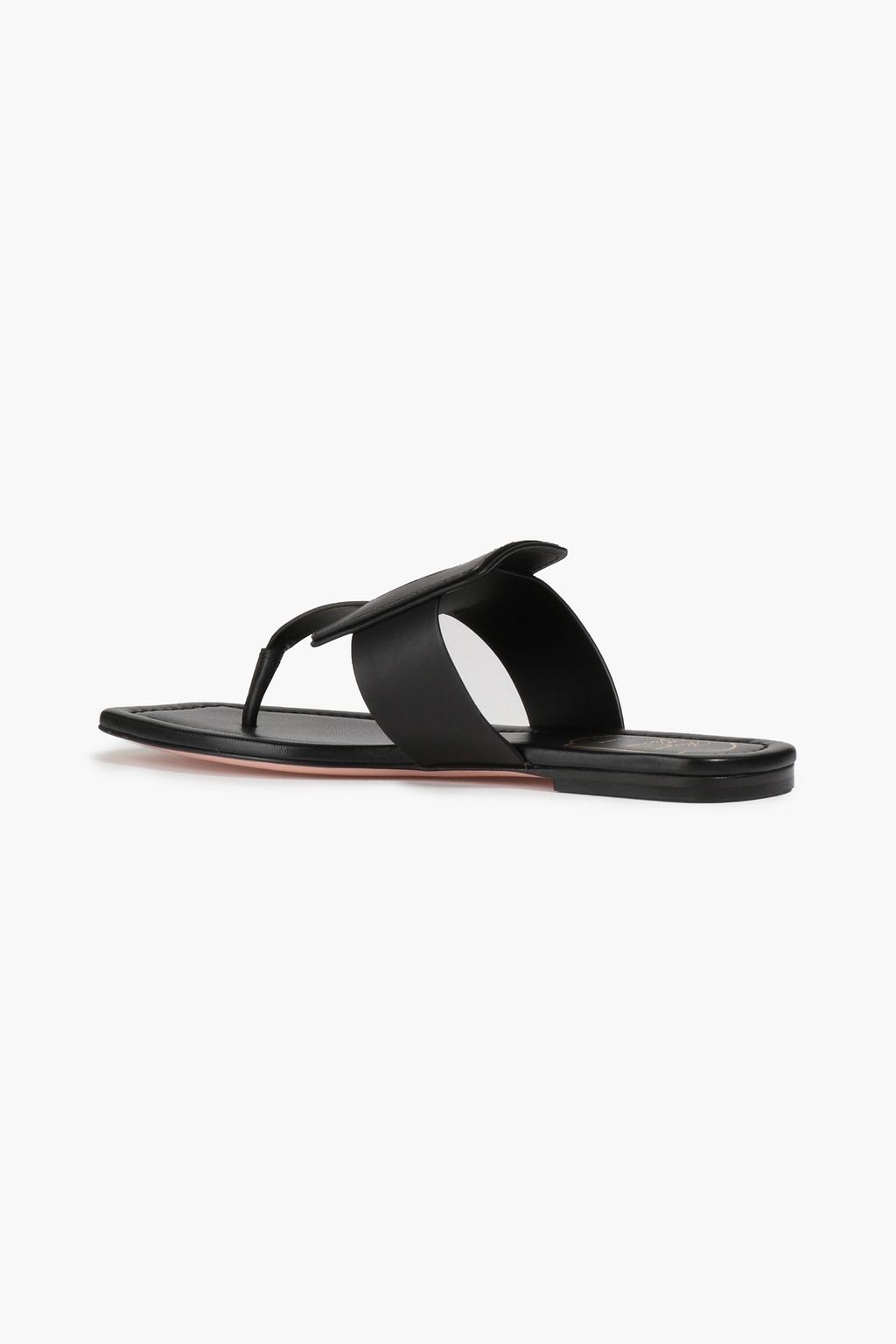 ROGER VIVIER Viv' Sellier leather sandals