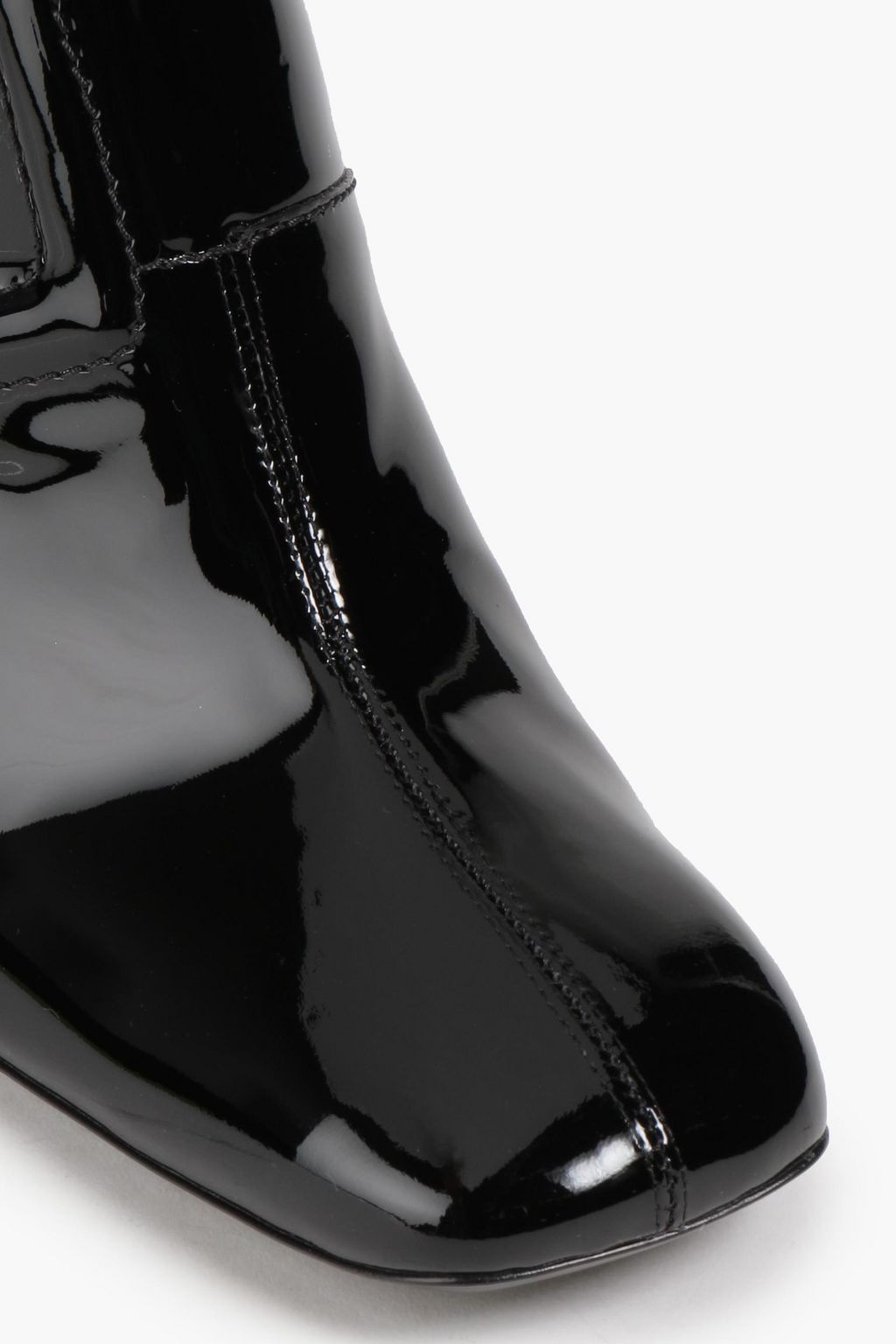 ROGER VIVIER Trompe L'Oeil patent-leather ankle boots