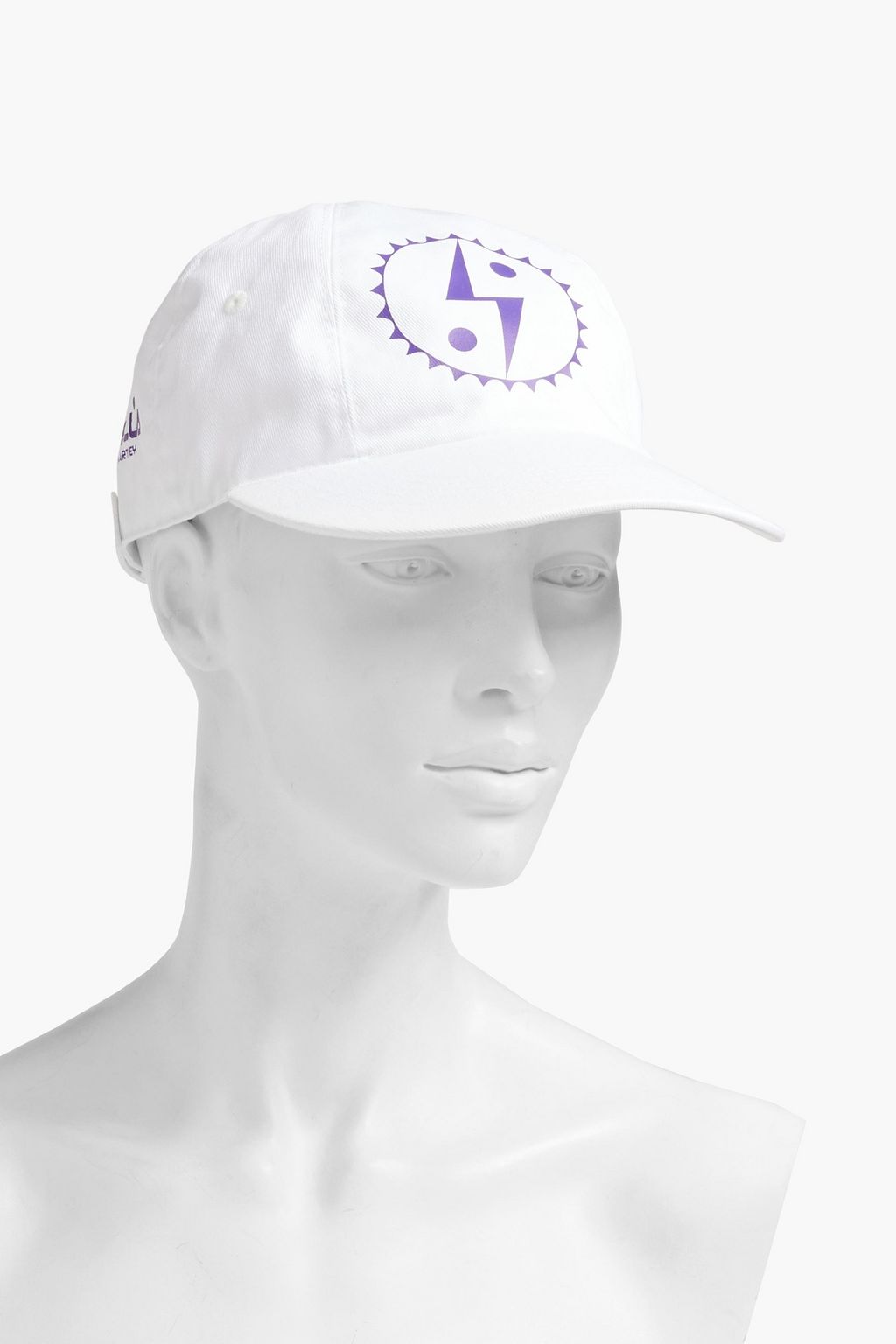 STELLA MCCARTNEY Printed cotton-blend twill baseball cap