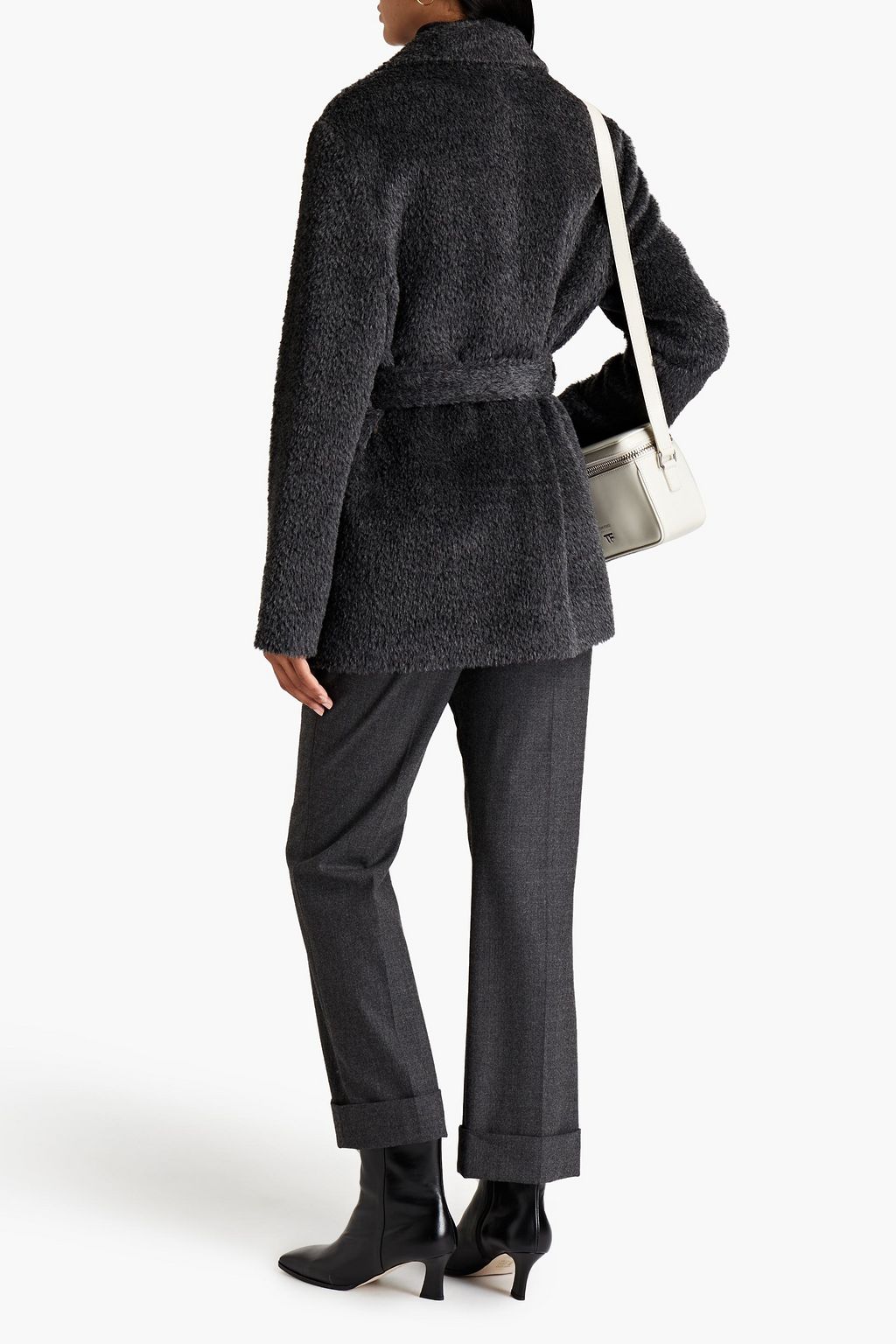 JOSEPH Cenda alpaca and wool-blend coat