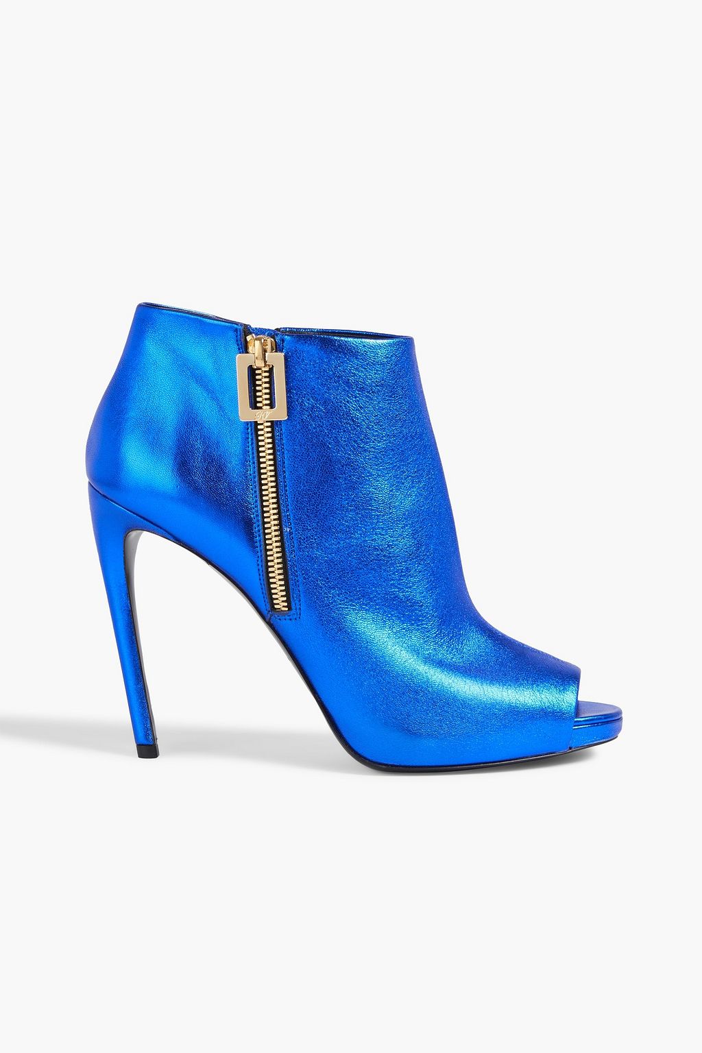 Blue metallic on sale ankle boots