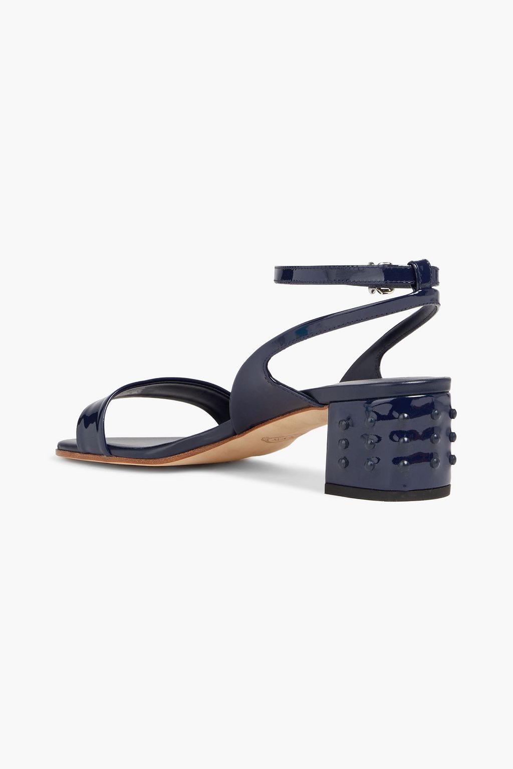 TOD'S Studded patent-leather sandals