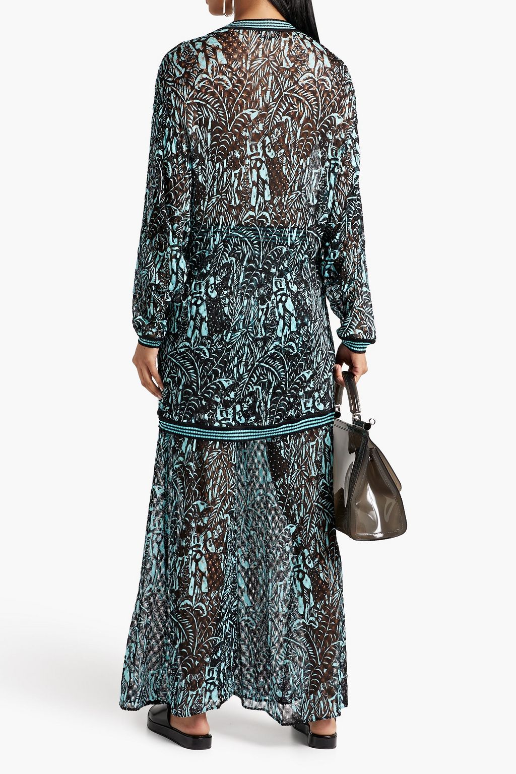 MISSONI Crochet-knit wide-leg pants