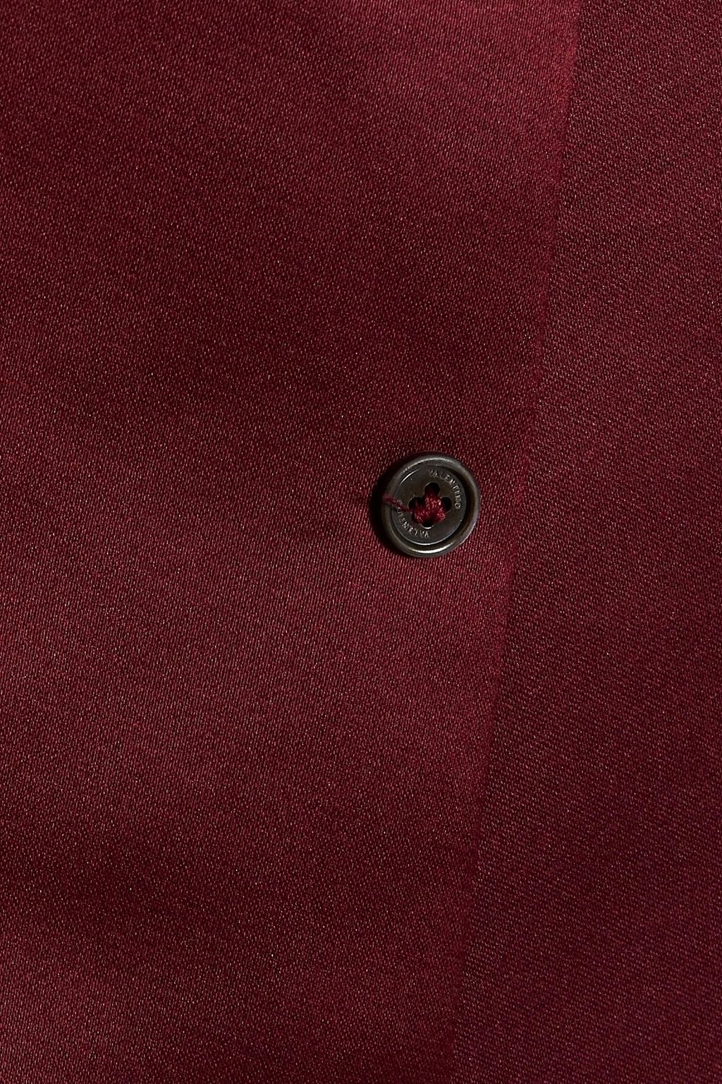 VALENTINO GARAVANI Duchesse-satin shirt