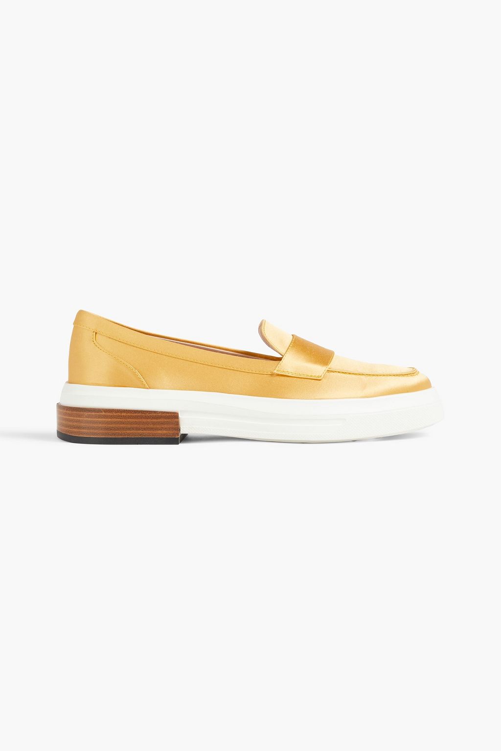 TOD'S Satin loafers | THE OUTNET