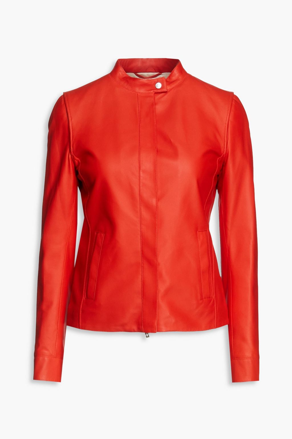 Outnet leather jacket top