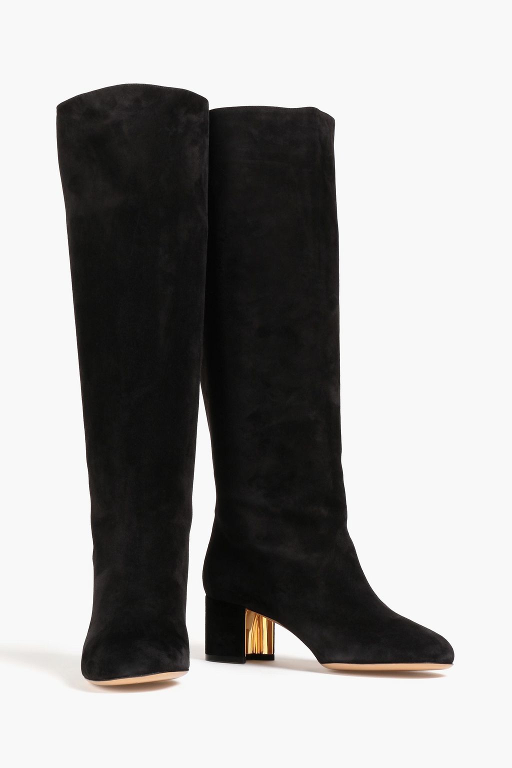 FERRAGAMO Suede knee boots
