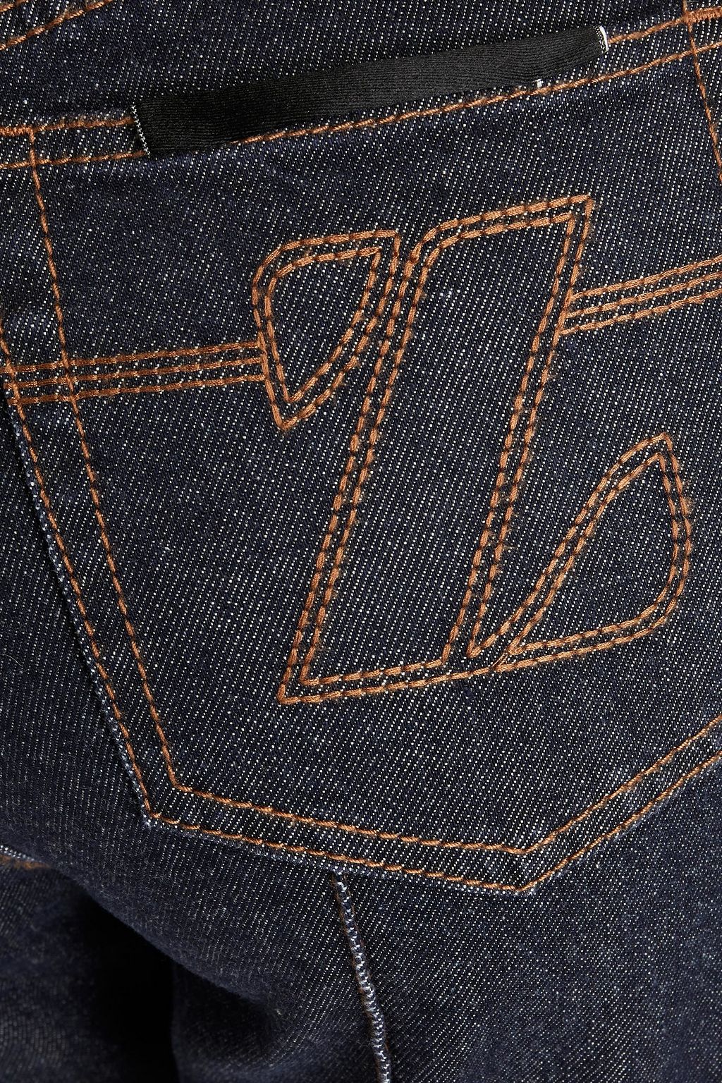 ZIMMERMANN Embroidered high-rise flared jeans