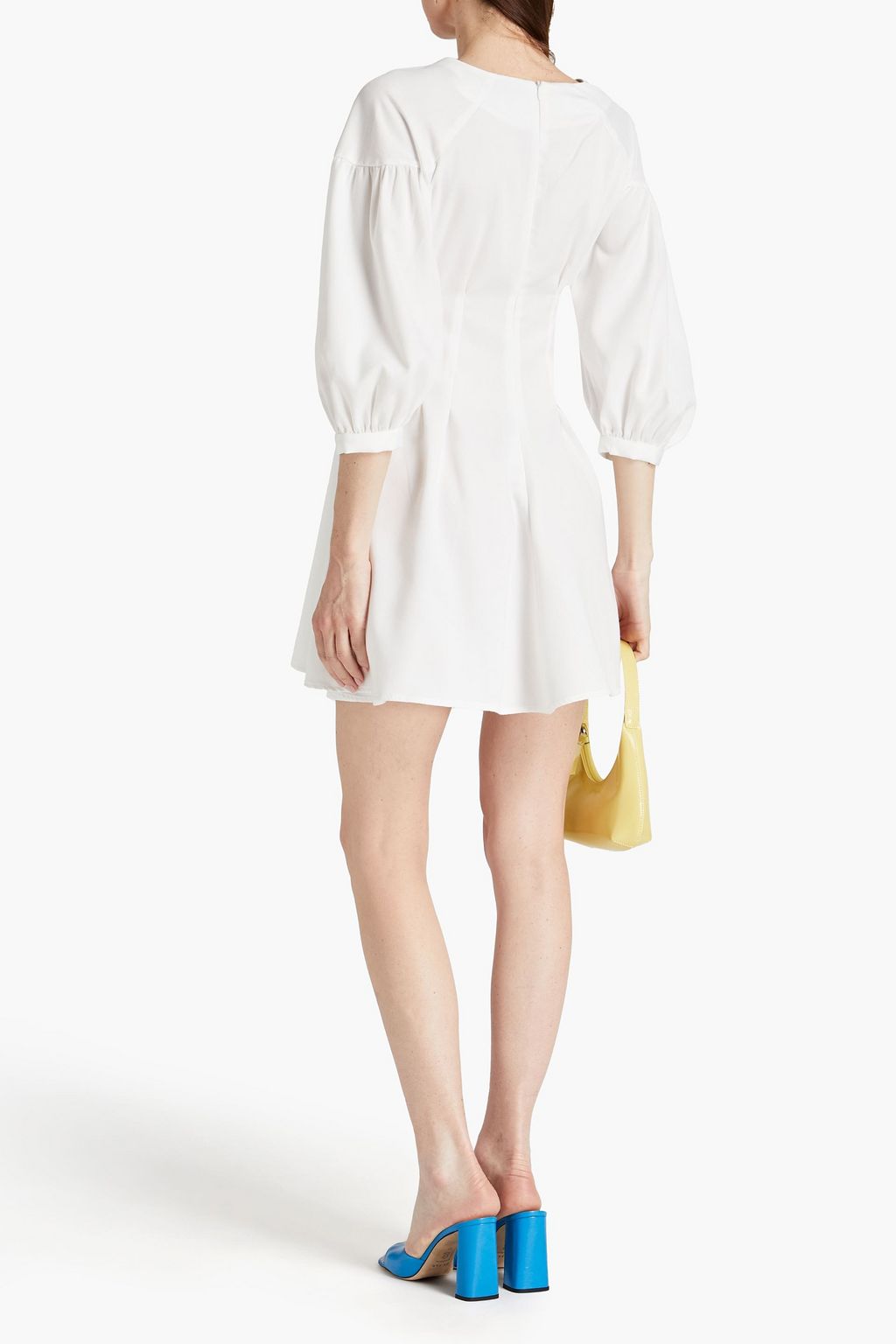 OLIVIA RUBIN Polly twill mini dress