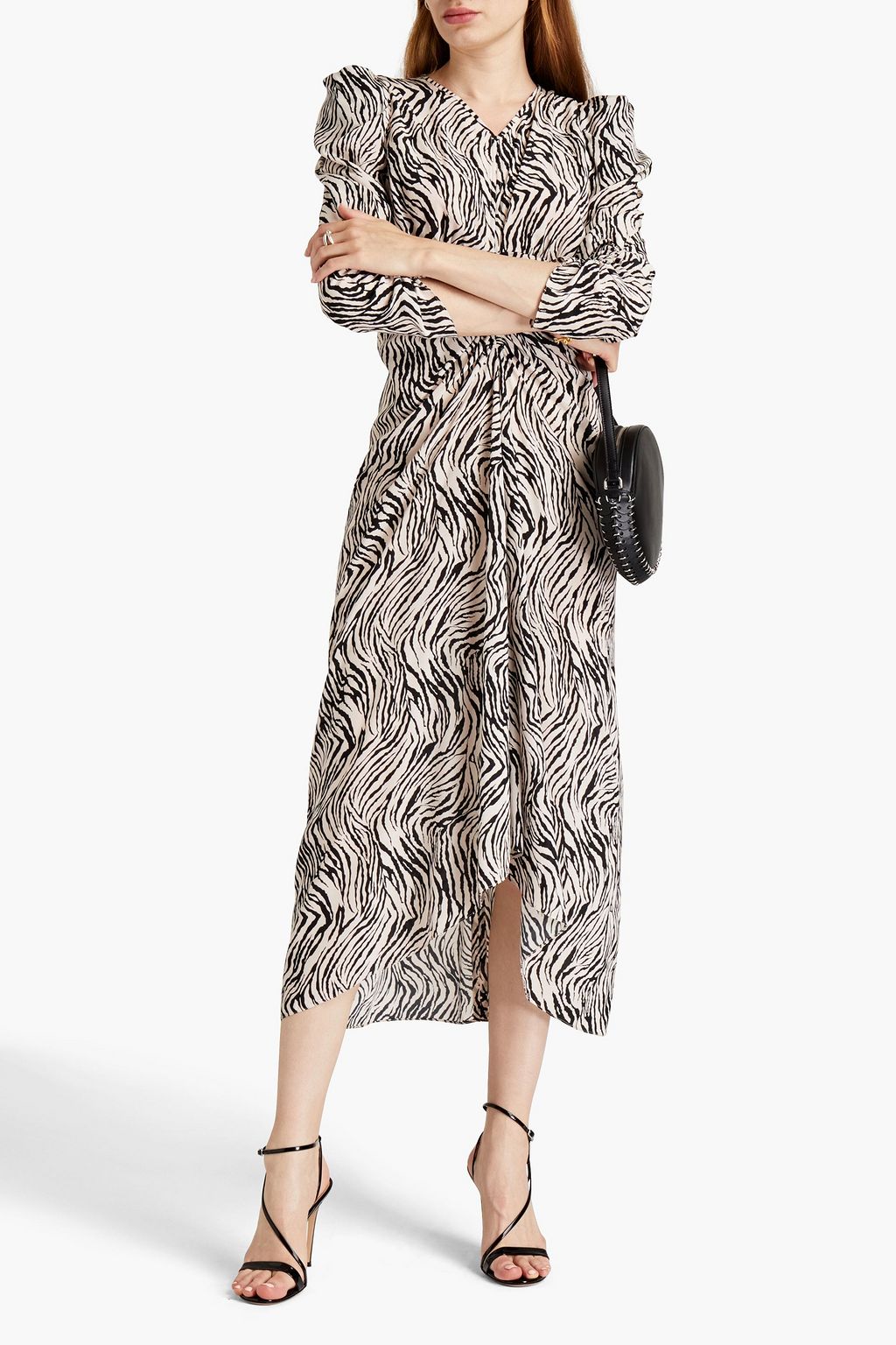 Isabel marant ruched dress deals