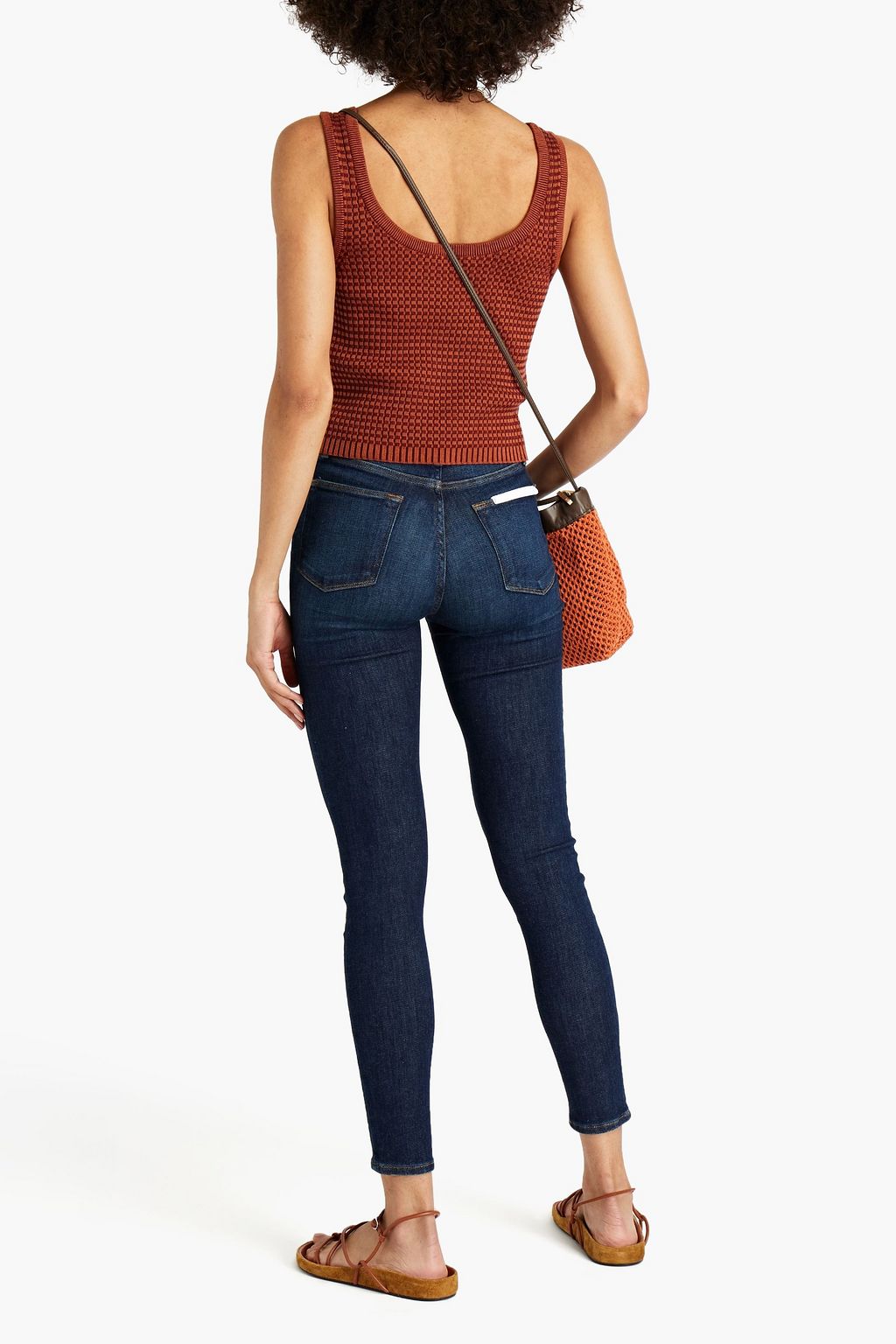 FRAME Highrise skinny jeans THE