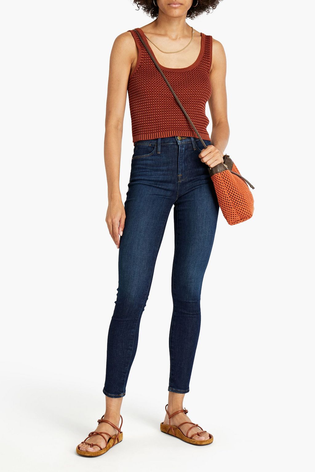 FRAME Highrise skinny jeans THE