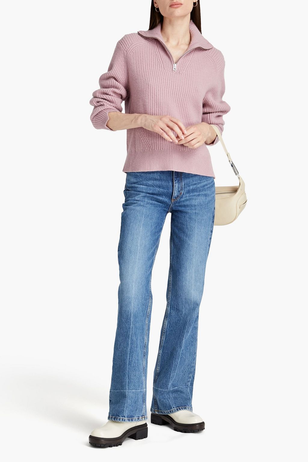 RAG & BONE Brushed cashmere sweater