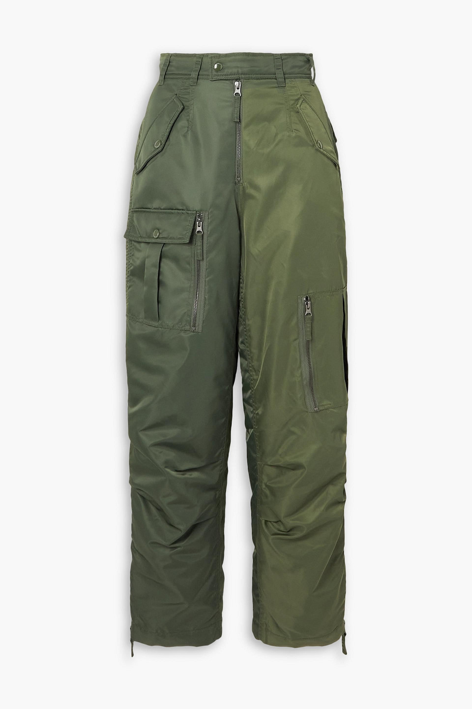 Andersson Bell Utility-pocket Design Trousers In Khaki