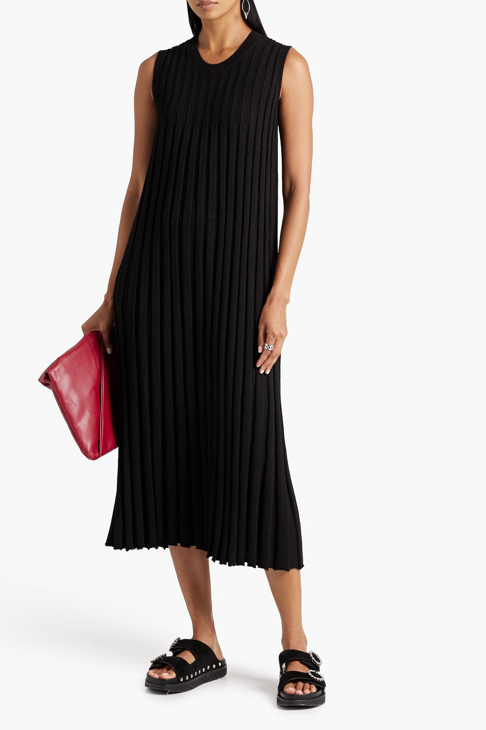 knee length dresses for ladies Quinn Terry Midi Dress