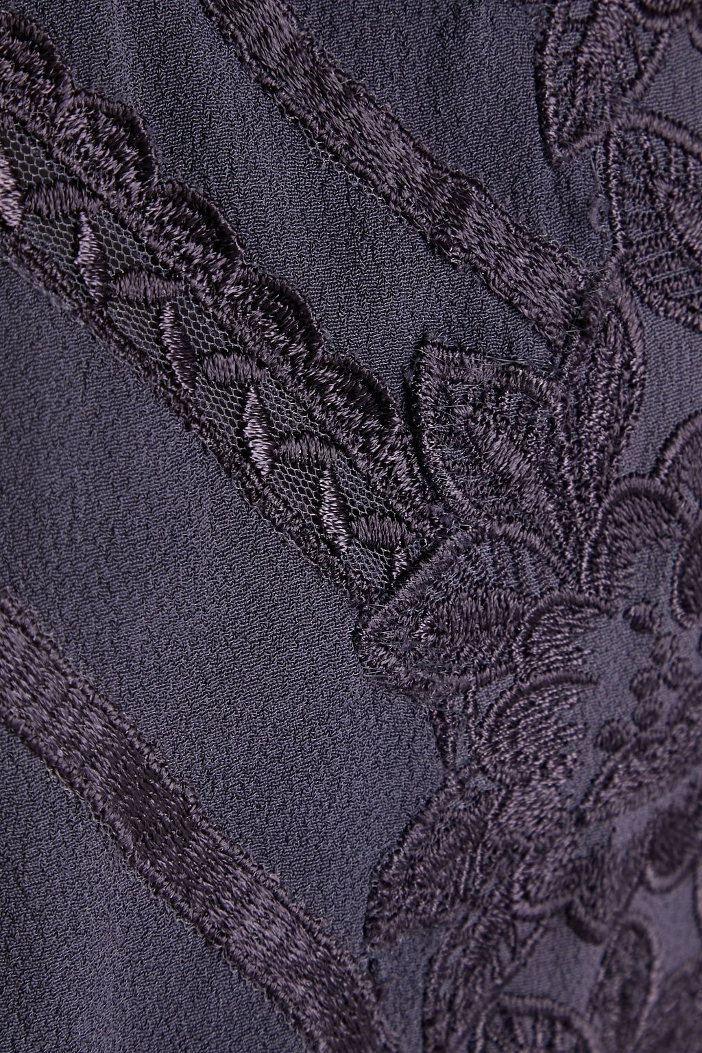 ISABEL MARANT Lapao embroidered crepe top
