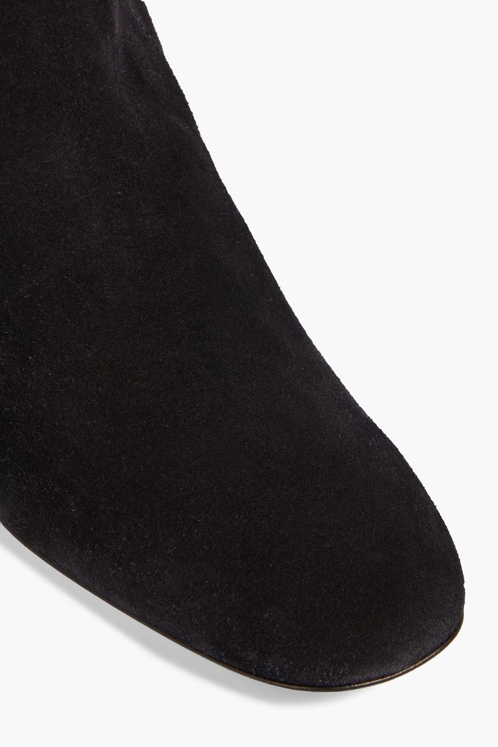 TOD'S Snap-detailed suede ankle boots