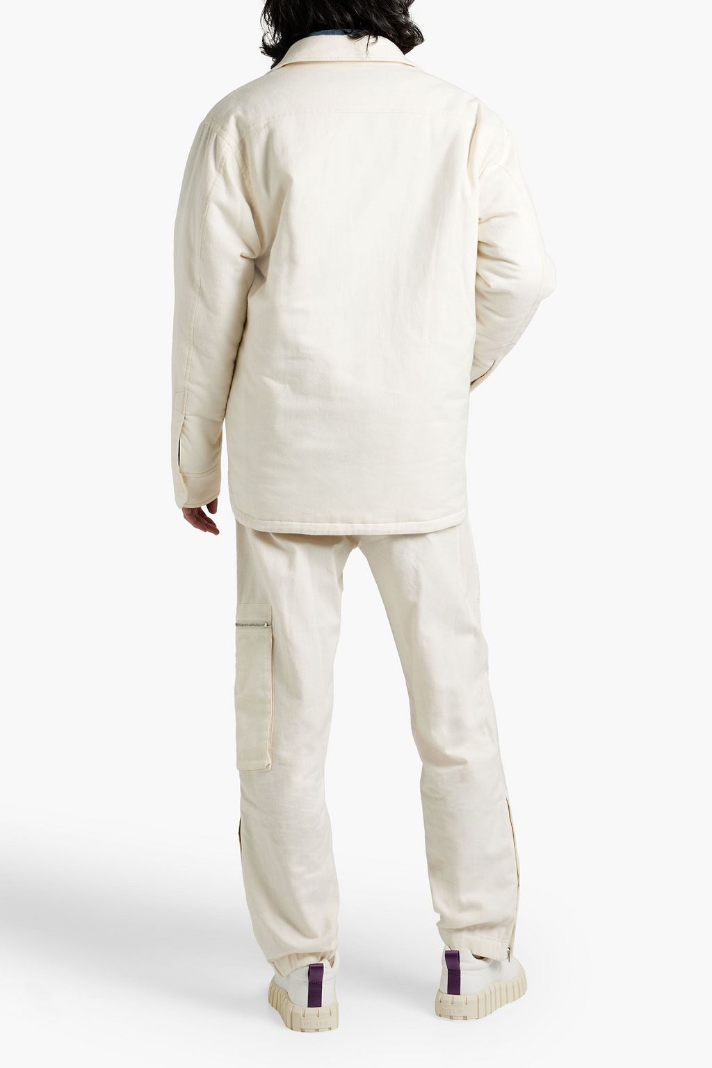 HELMUT LANG Padded cotton-twill jacket