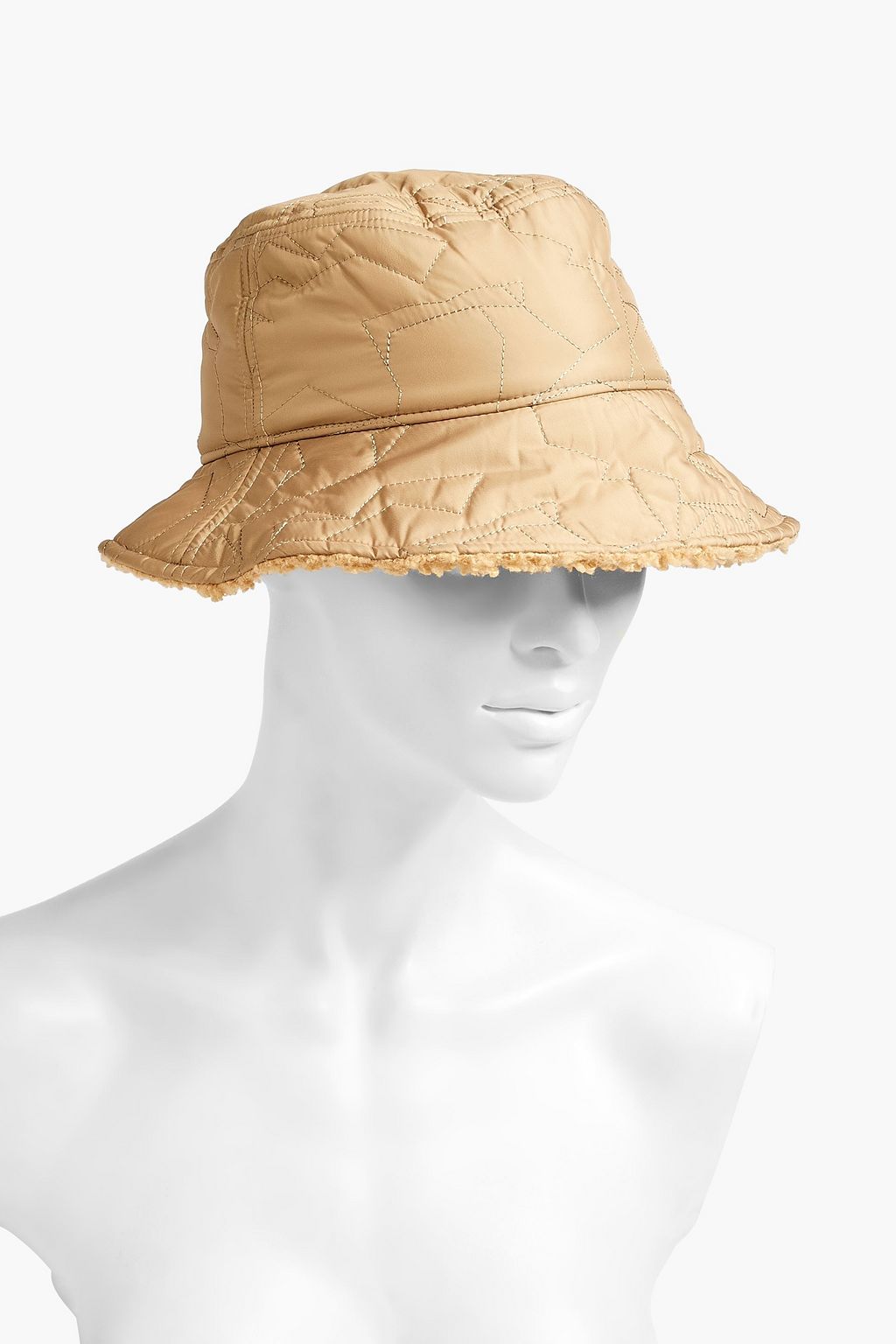 RAG & BONE Addison reversible quilted shell bucket hat