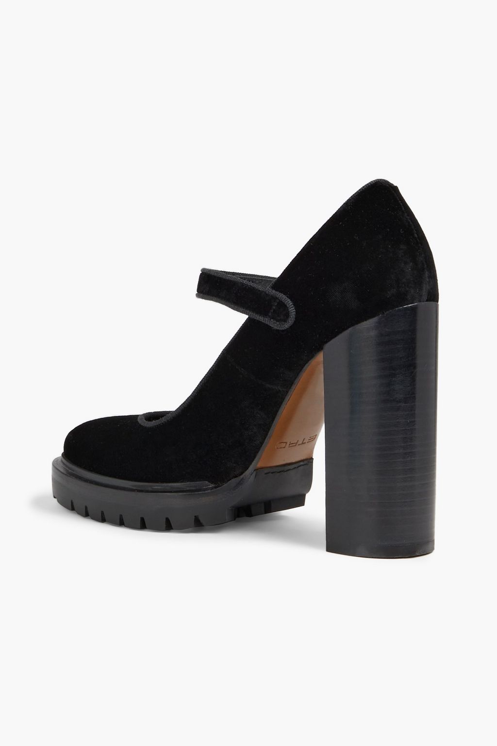ETRO Velvet Mary Jane pumps