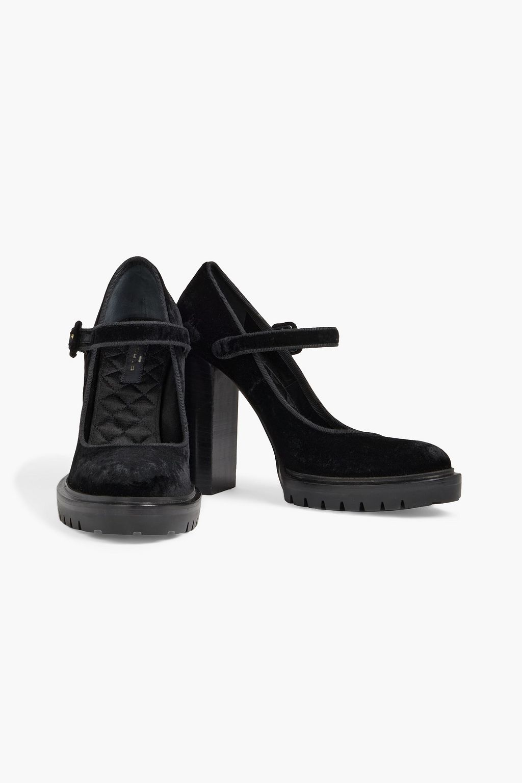 ETRO Velvet Mary Jane pumps