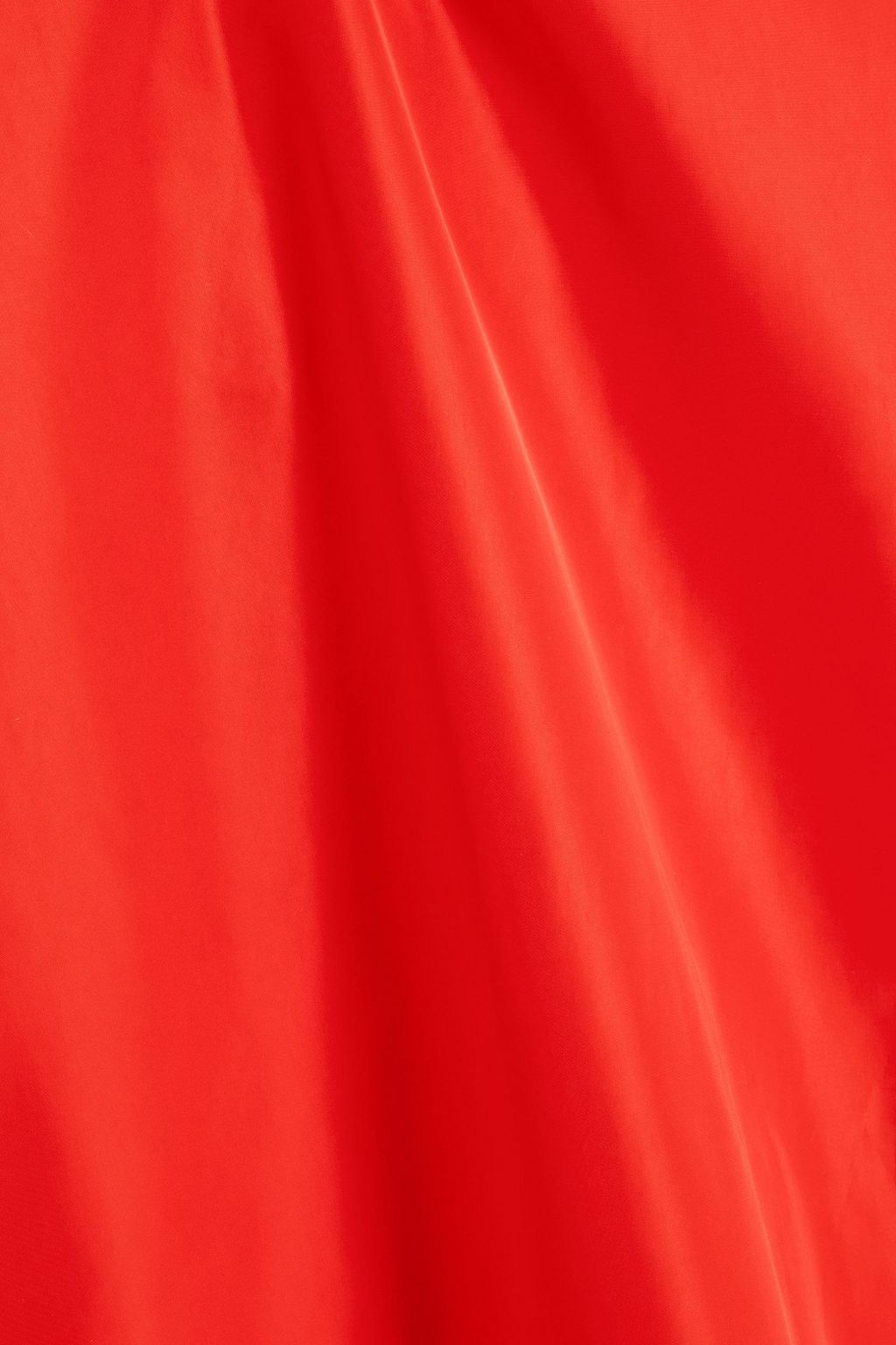 TIBI Pleated taffeta top