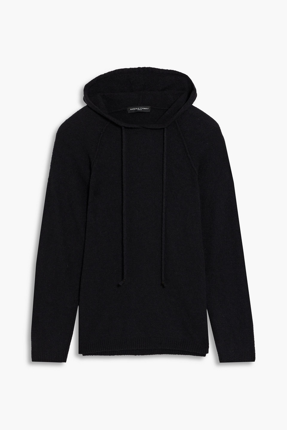 DANIELE FIESOLI Bouclé-knit merino wool-blend hoodie