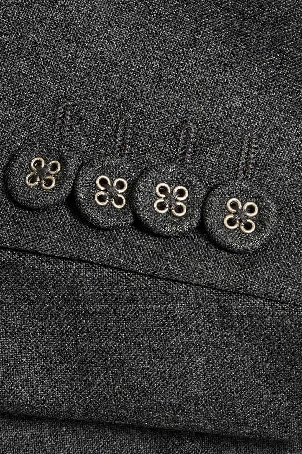 OFFICINE GÉNÉRALE Mélange wool blazer