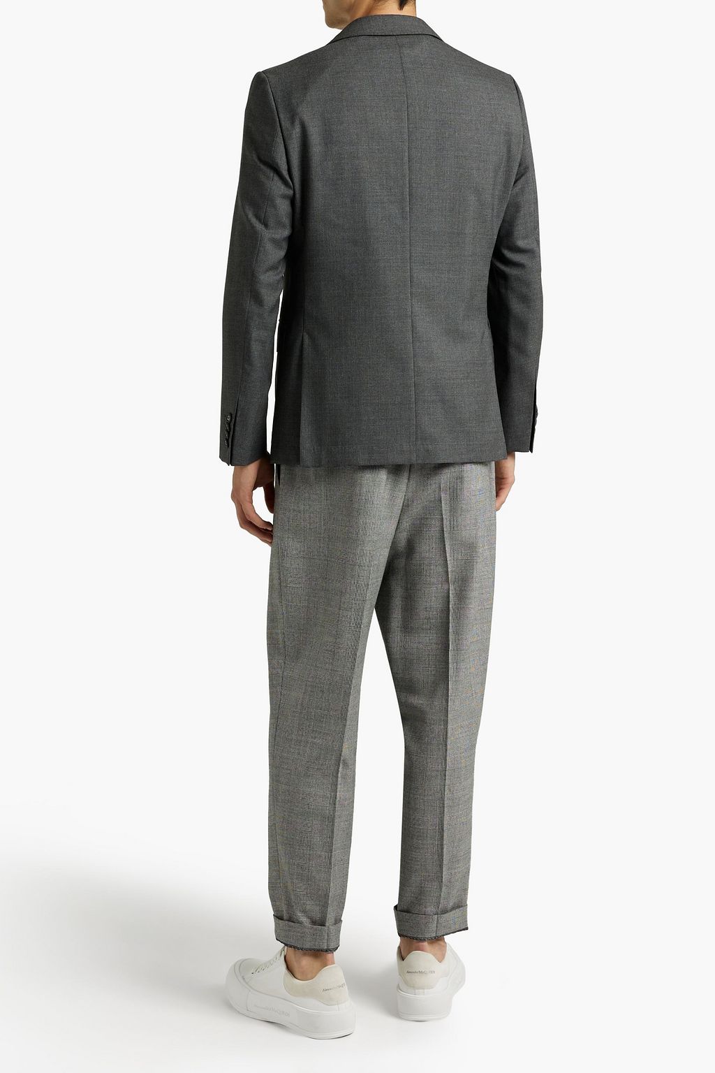 OFFICINE GÉNÉRALE Mélange wool blazer